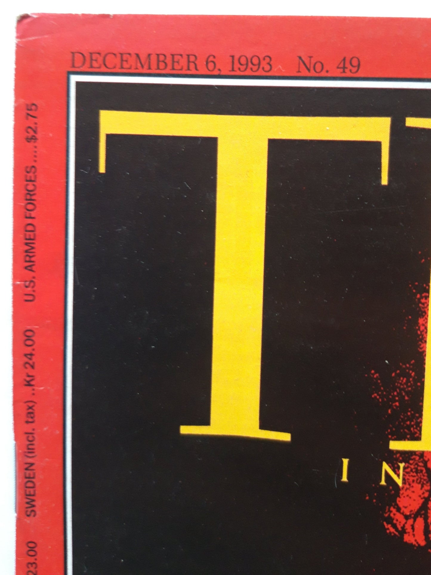 Time magazine Castro`s Cuba The end of the dream 6nd December 6. Dezember 06.12.1993 Fidel Castro №49