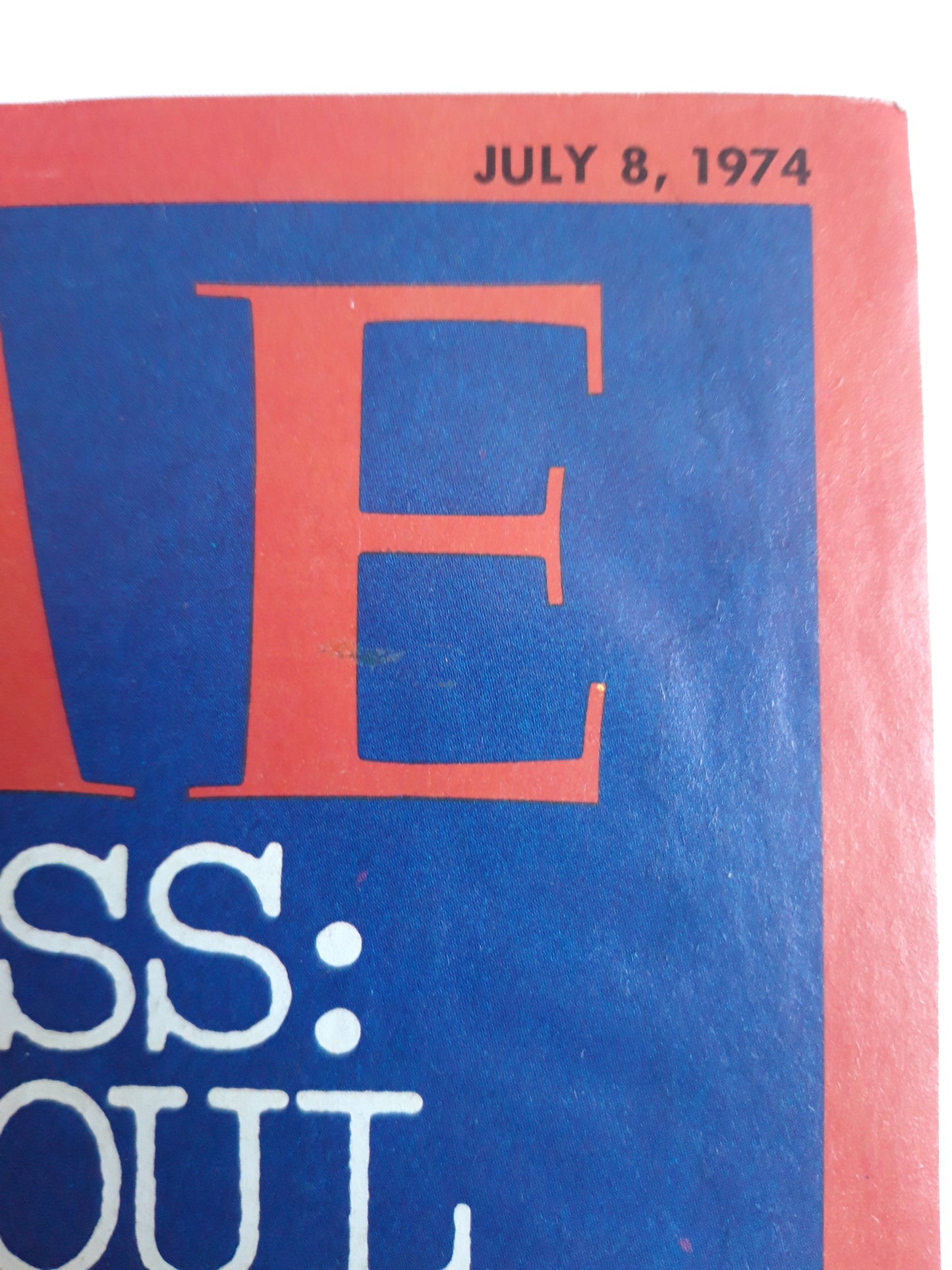 Time magazine The Press: Fair or Foul 08.07.1974 Juli 1974