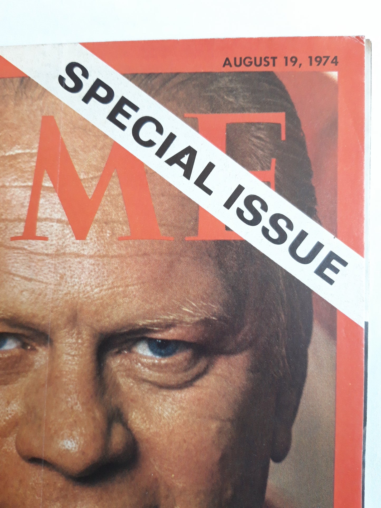 Time magazine President Gerald Rudolph Ford Jr. The Healing Begins Special Issue 19.08.1974 August 1974