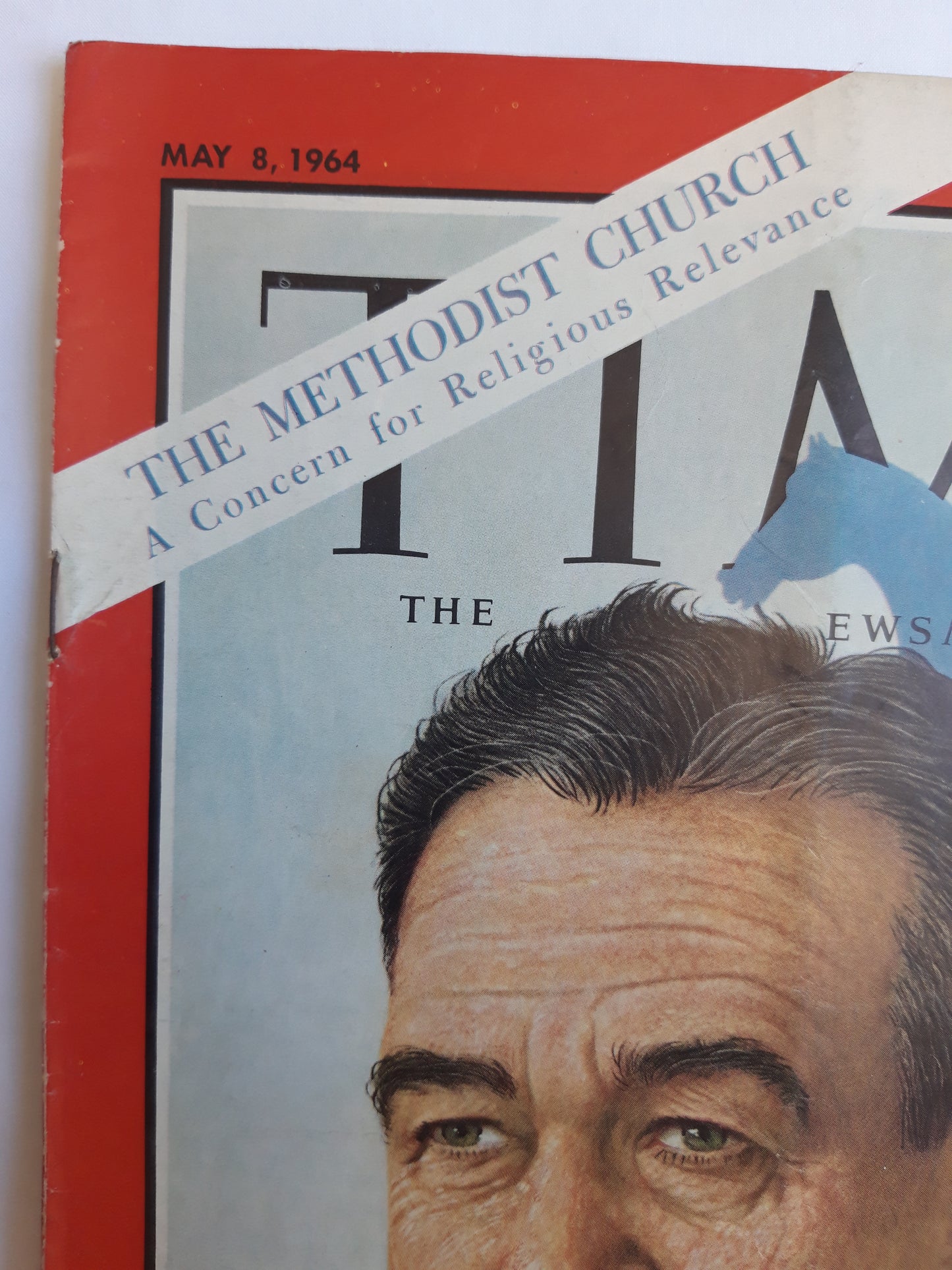 Time magazine Bishop Gerald Kennedy The Methodist Church A Concern for Religious Relevance 08.05.1964 Mai 1964