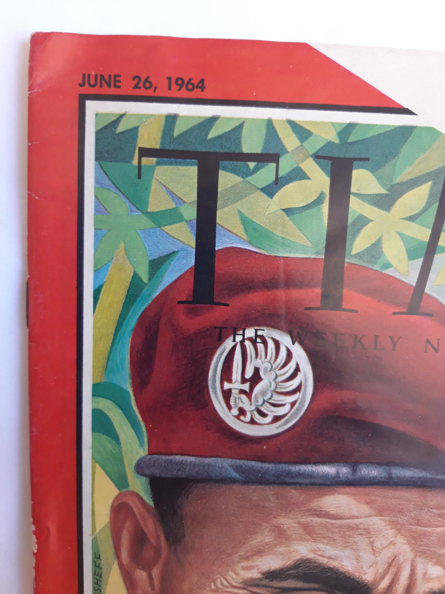 Time magazine General Kong Le The U.S. & Laos In the Jungle of Neutralism 26.06.1964 Juni 1964