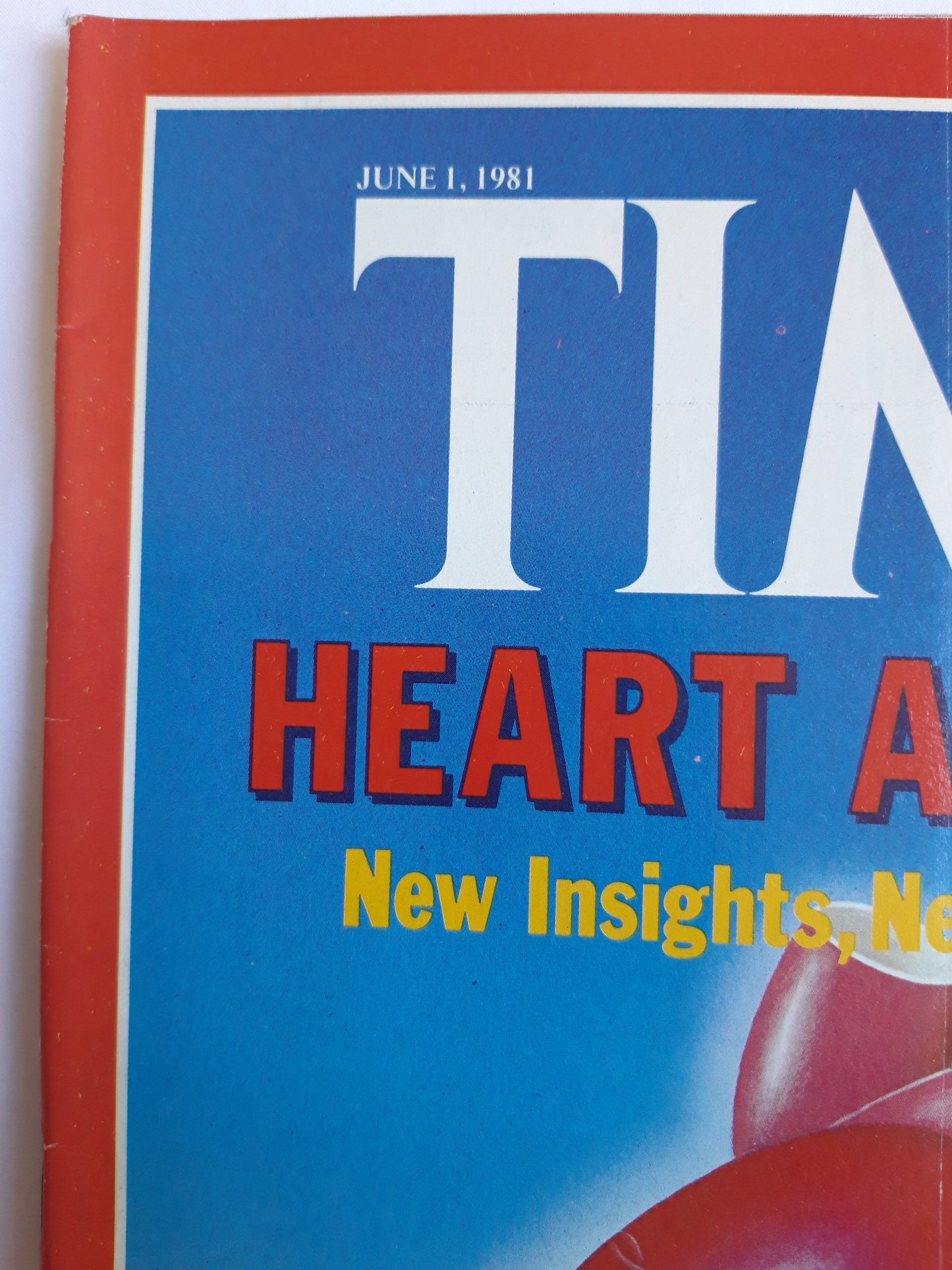 Time magazine Heart Attacks New Insights, New Treatments U.S. Economic Forecast Inflation 01.06.1981 Juni 1981