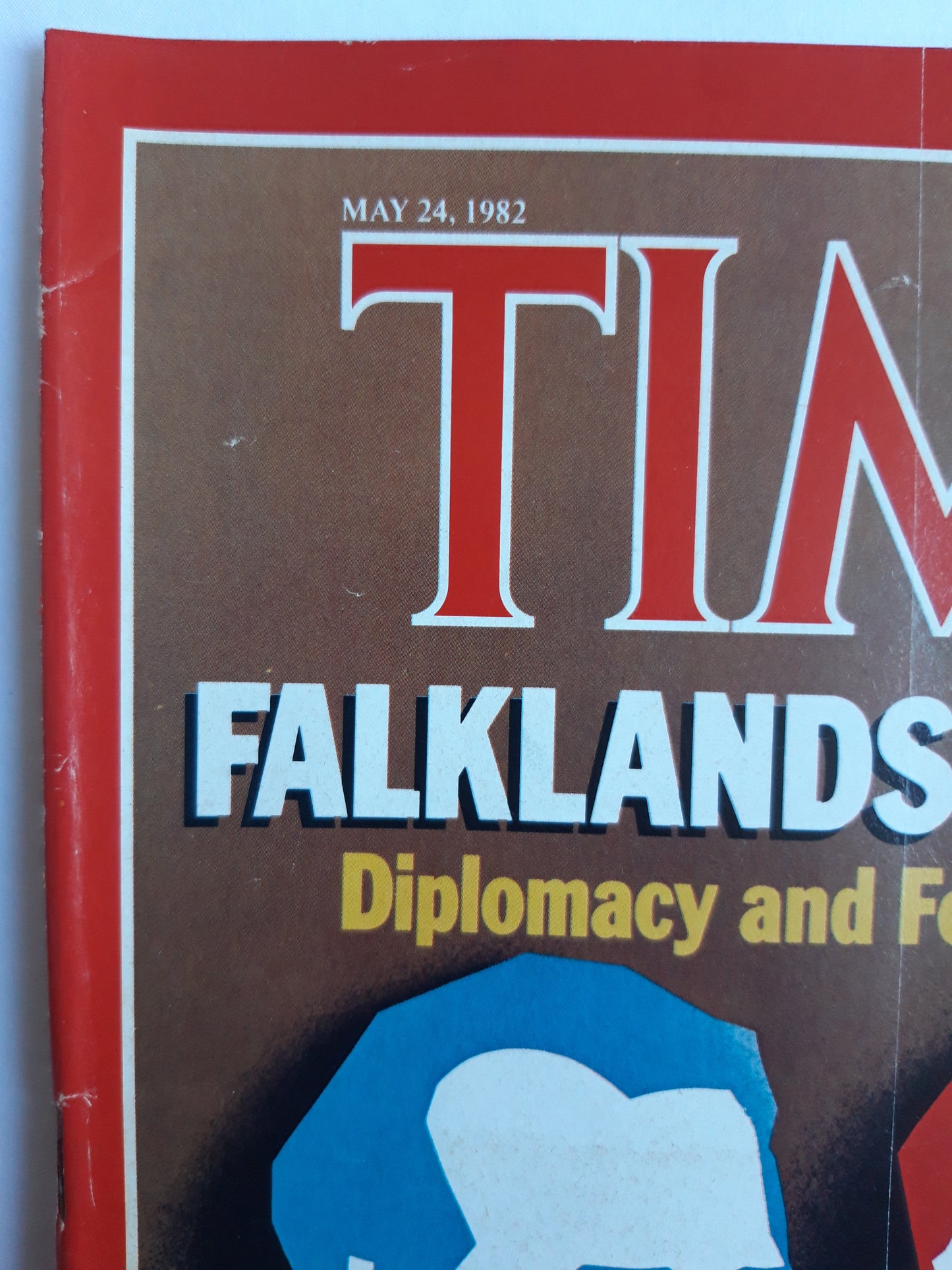 Time magazine Falklands Face-Off Diplomacy and Force Compete 24.05.1982 Mai 1982 No.21
