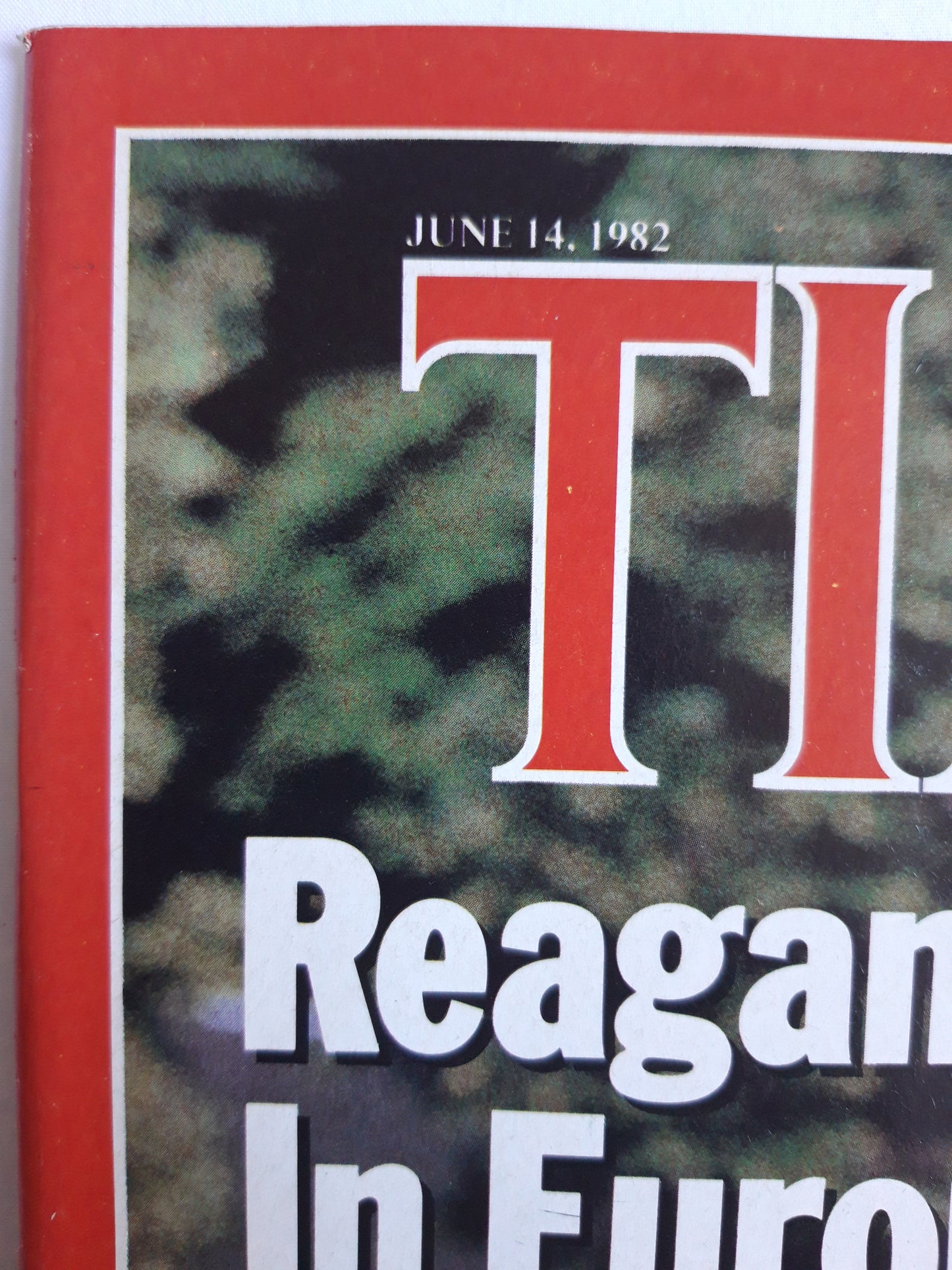 Time magazine Ronald Reagan in Europe Israel Invades Lebanon 14.06.1982 Juni 1982 No.24