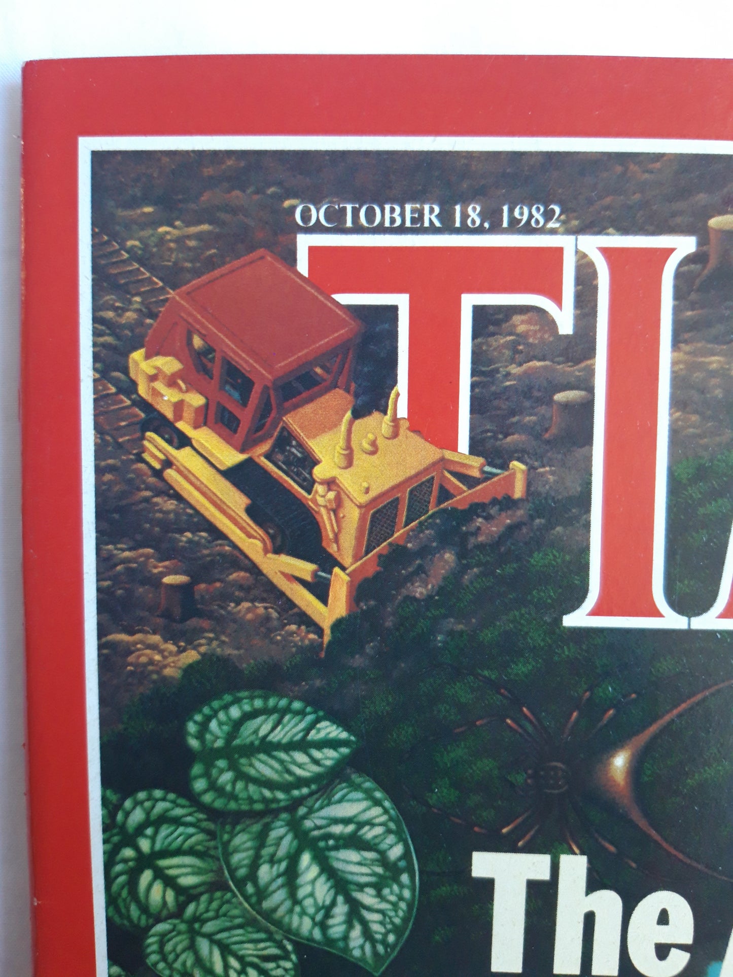 Time magazine The Amazon Saving the Last Frontier Jimmy Carter´s Memoirs The Hostage Crisis 18.10.1982 Oktober 1982 No.42
