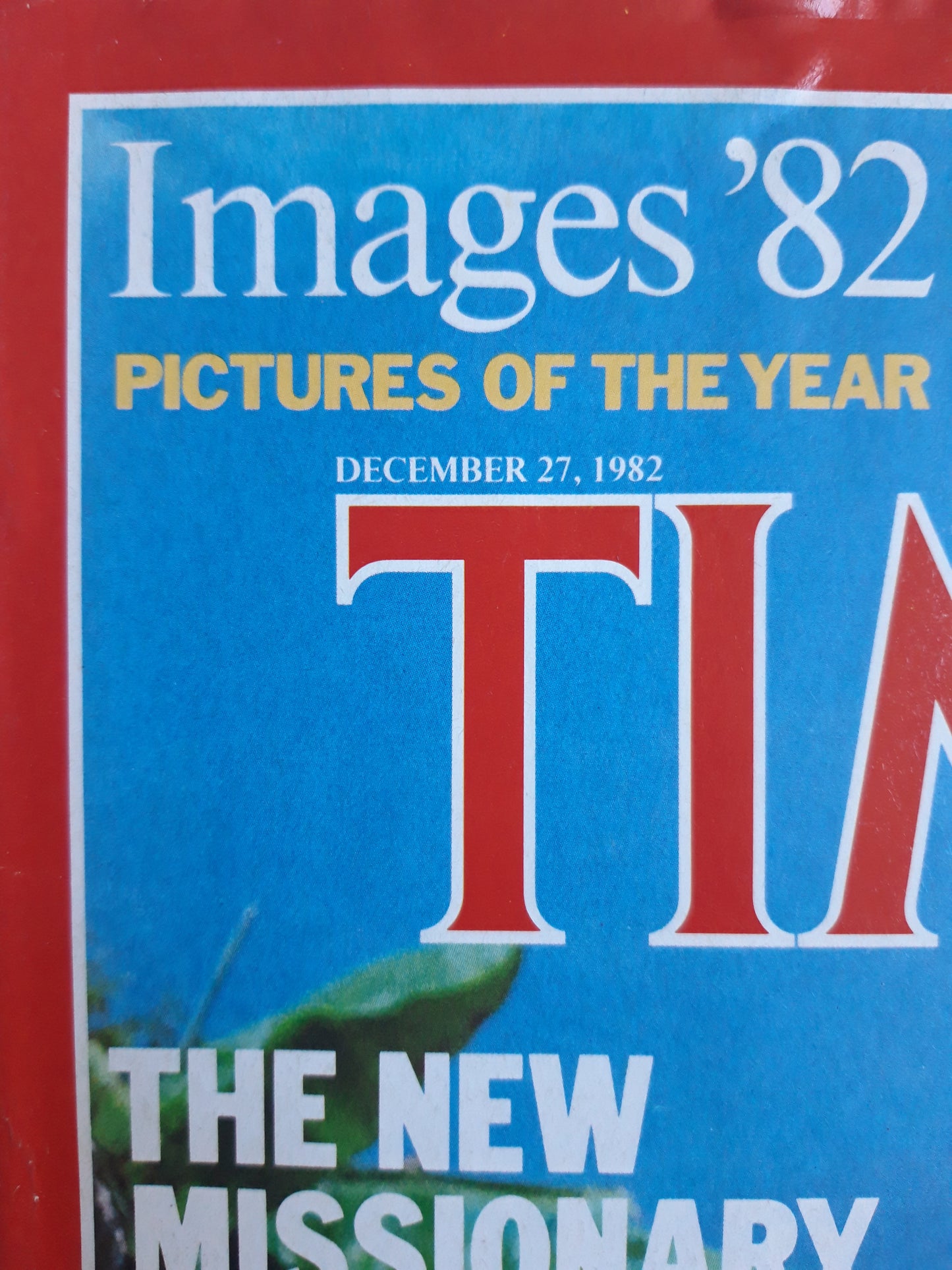 Time magazine The New Missionary Images ´82 Preaching the Gospel In New Guinea 27.12.1982 Dezember 1982 No.52