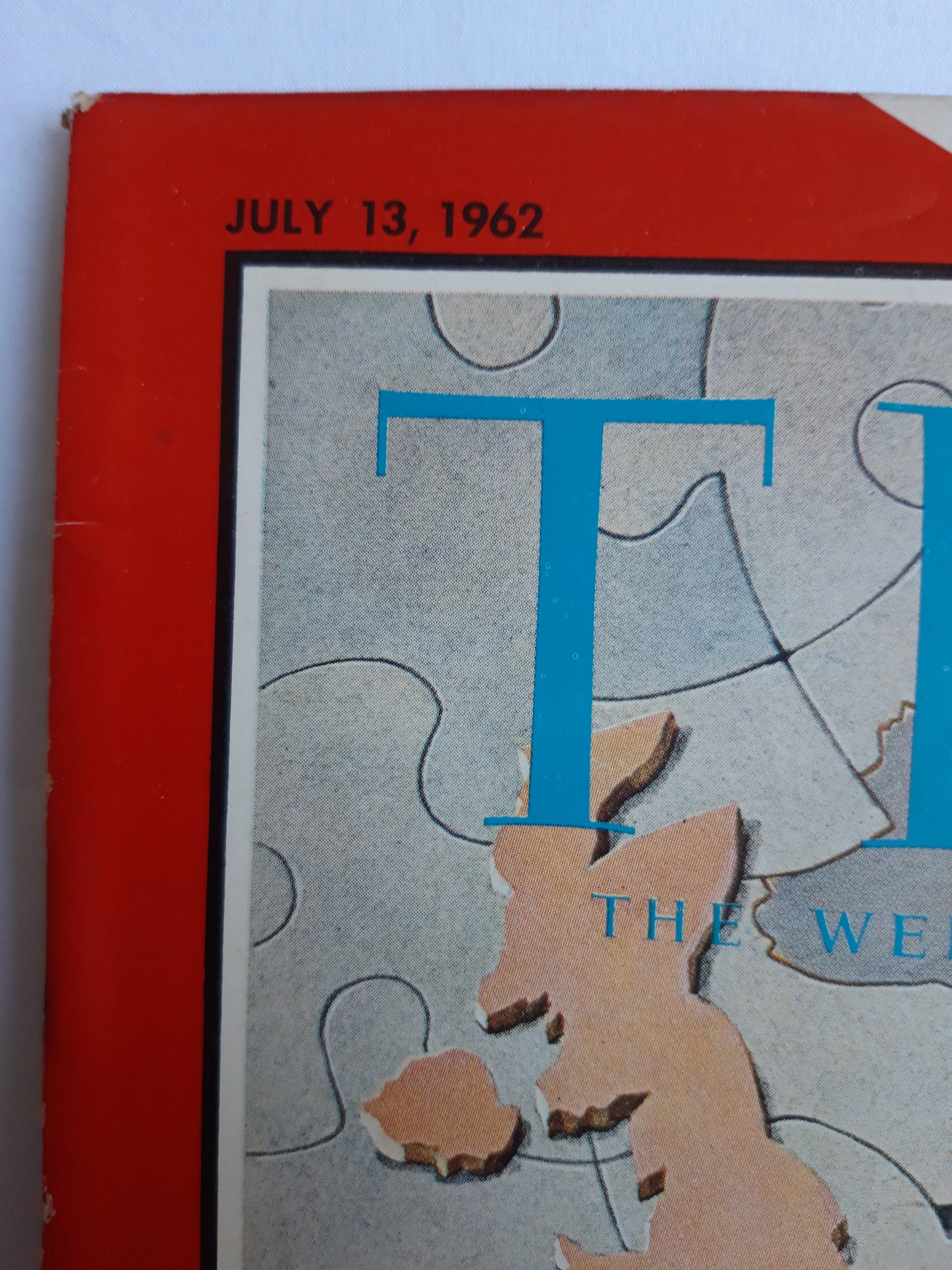 Time magazine British Negotiator Edward Heath Britain & The Common Market A Historic Decision for Europe 13.07.1962 Juli 1962