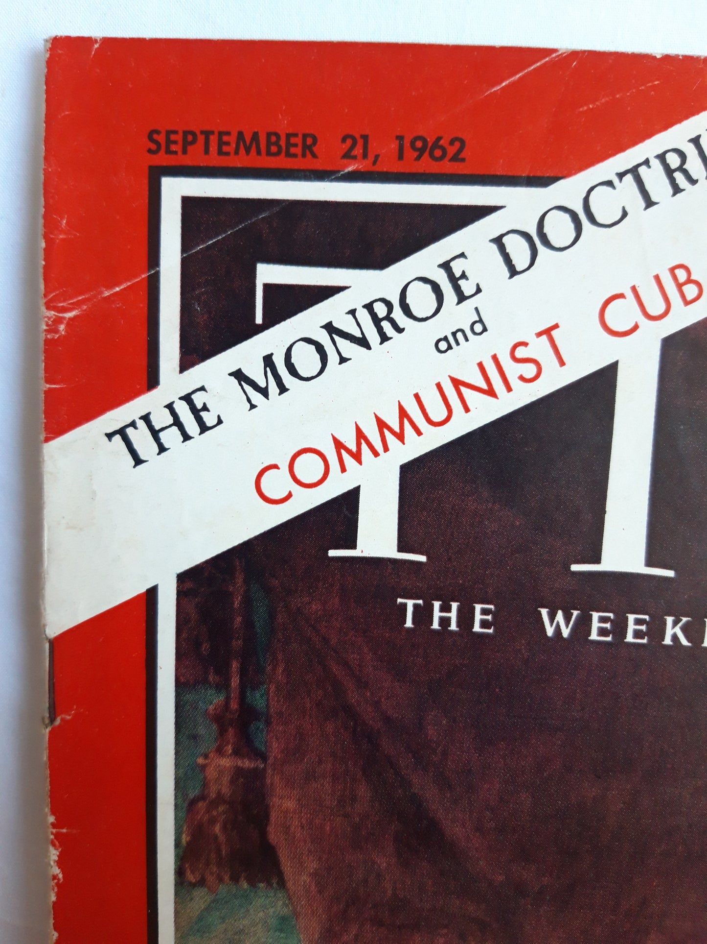 Time magazine President James Monroe The Monroe Doctrine and Communist Cuba 21.09.1962 September 1962