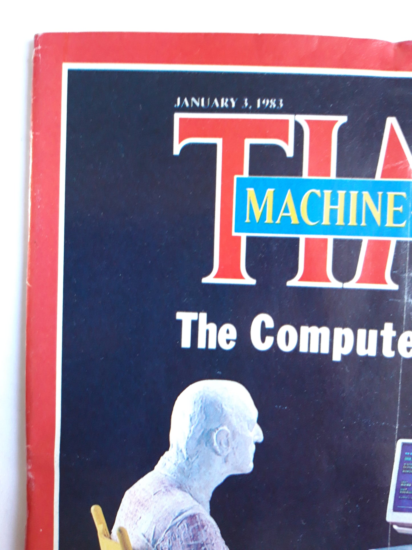 Time magazine The Computer Moves In Machine of the Year No. 1 03.01.1983 Januar 1983