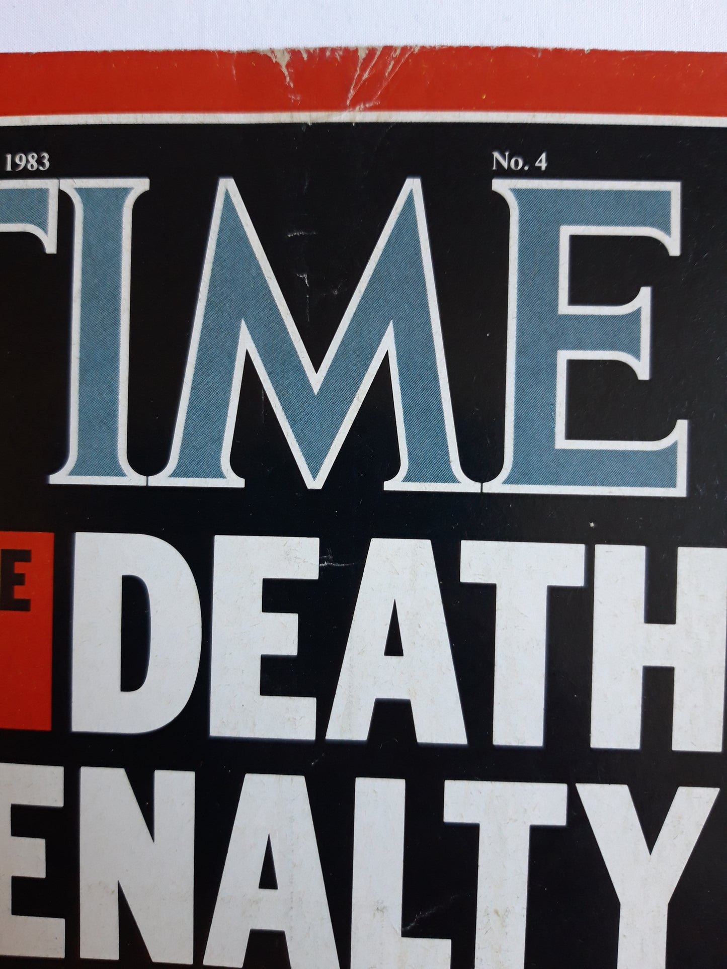 Time magazine The Death Penalty 24.01.1983 Januar 1983 No.4