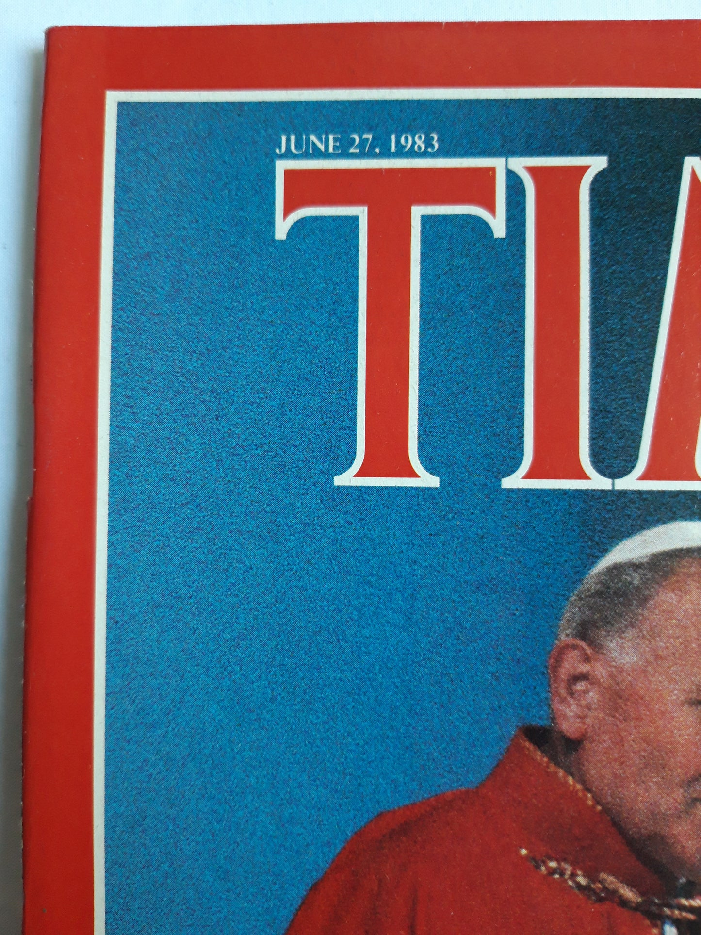 Time magazine Homecoming The return Of the Polish Pope Europe´s Economy A Guarded Prognosis 27.06.1983 Juni 1983 No.26