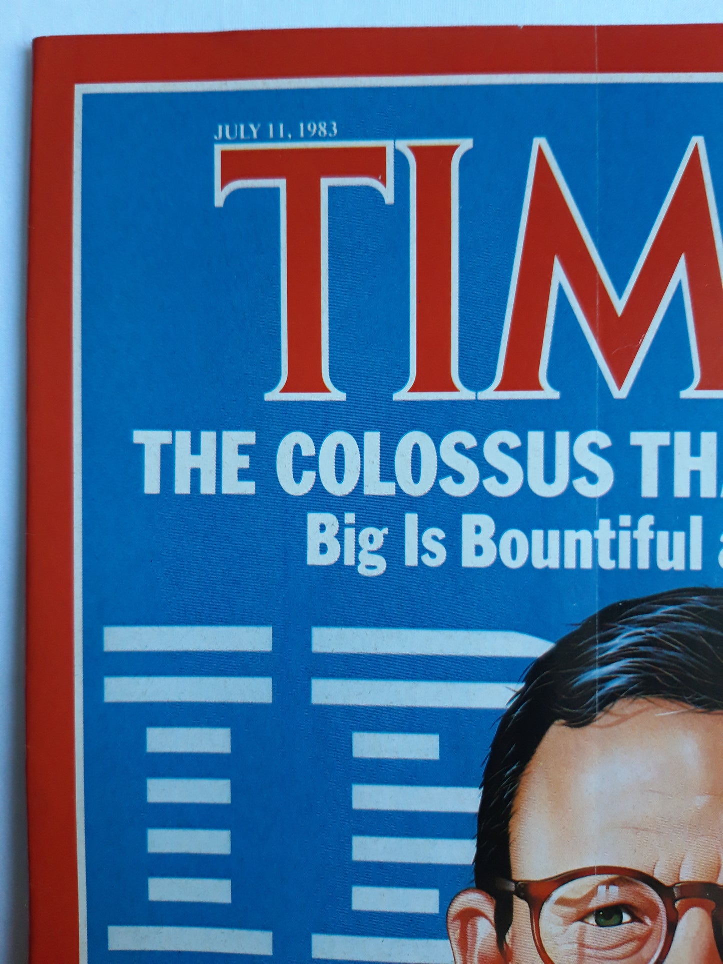 Time magazine Charman John Opel Big Is at IBM Scandinavia Hunting Mystery Submarines 11.07.1983 Juli 1983 No.28