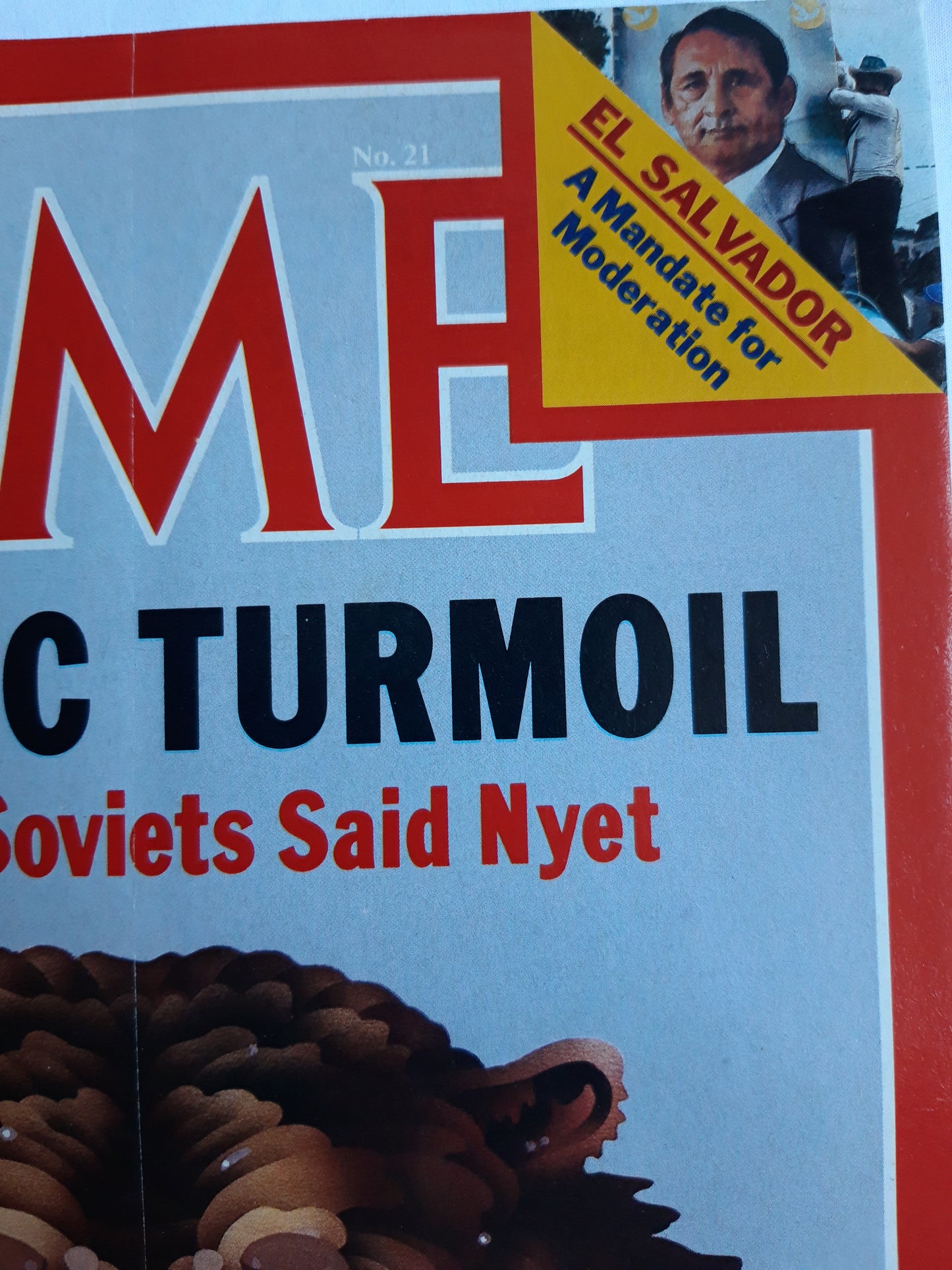 Time magazine Olympic Turmoil Why the Soviets Said Nyet El Salvador A Mandate for Moderation 21.05.1984 Mai 1984 No.21