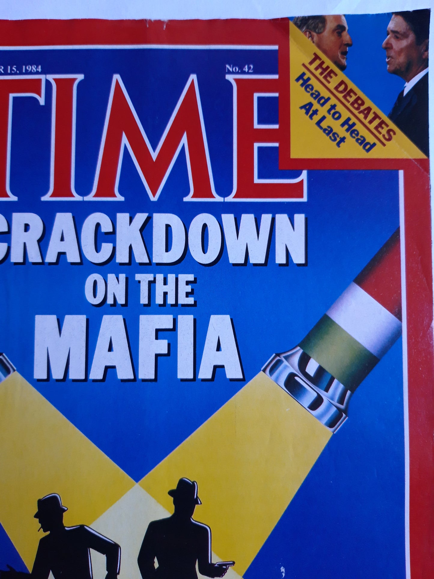 Time magazine Crackdown on the Mafia The Debats 15.10.1984 Oktober 1984
