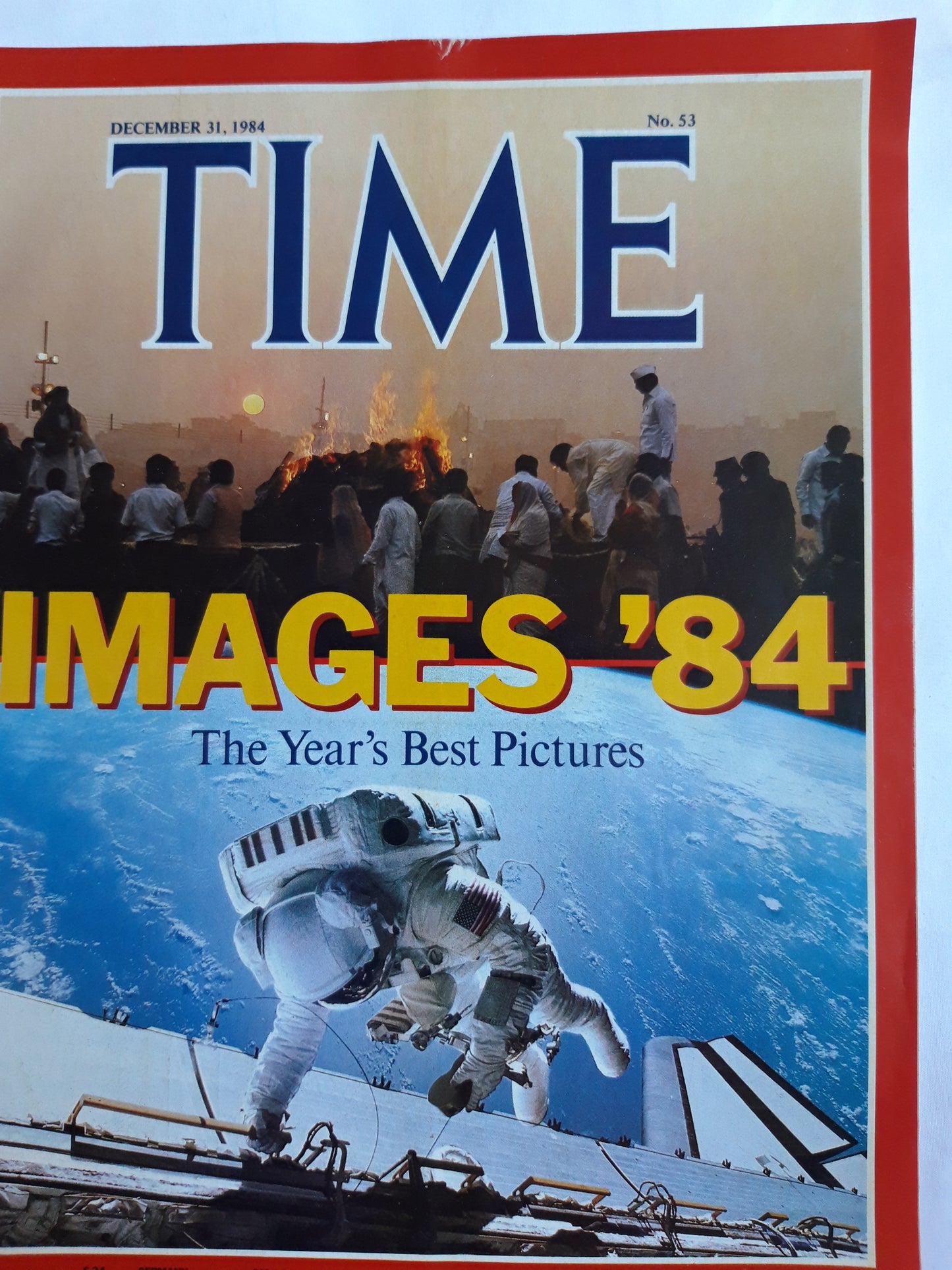 Time magazine Images 84 The Year´s Best Pictures 31.12.1984 Dezember 1984 No.53