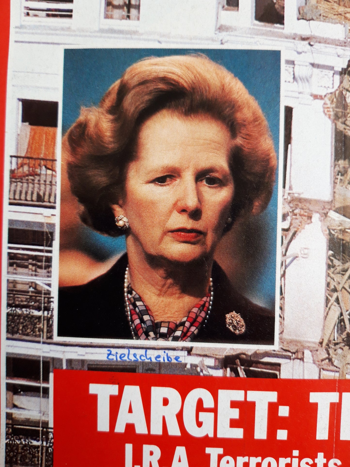 Time magazine Margaret Thatcher I.R.A. Terrorists Strike Again 22.10.1984 Oktober 1984 No.43