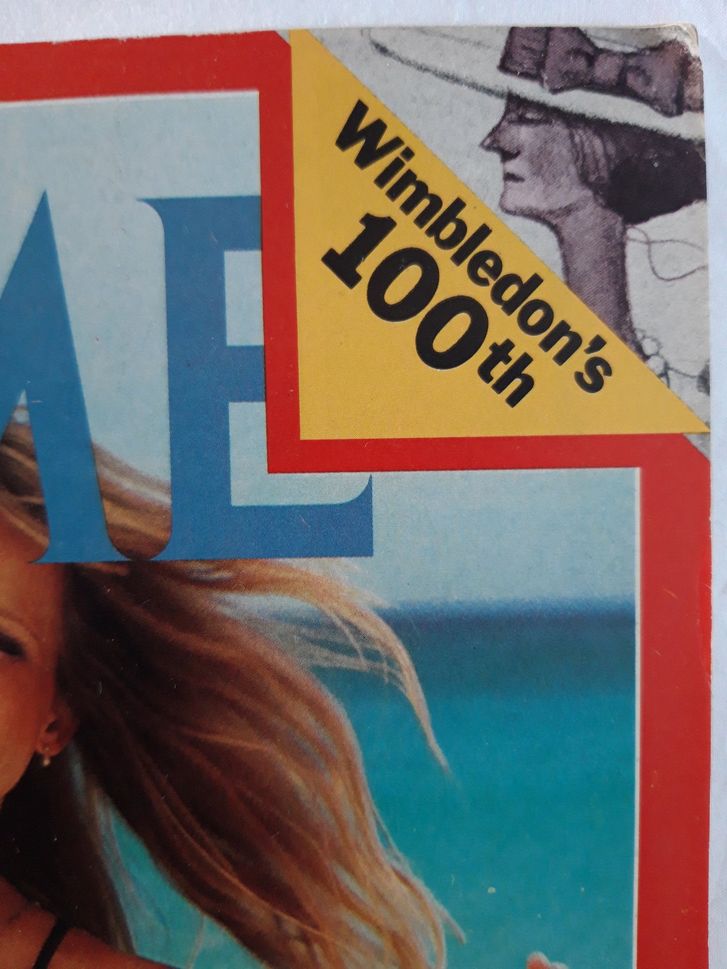 Time magazine The Joys of American Summer Wimbledon`s 100th 04.07.1977 Juli 1977