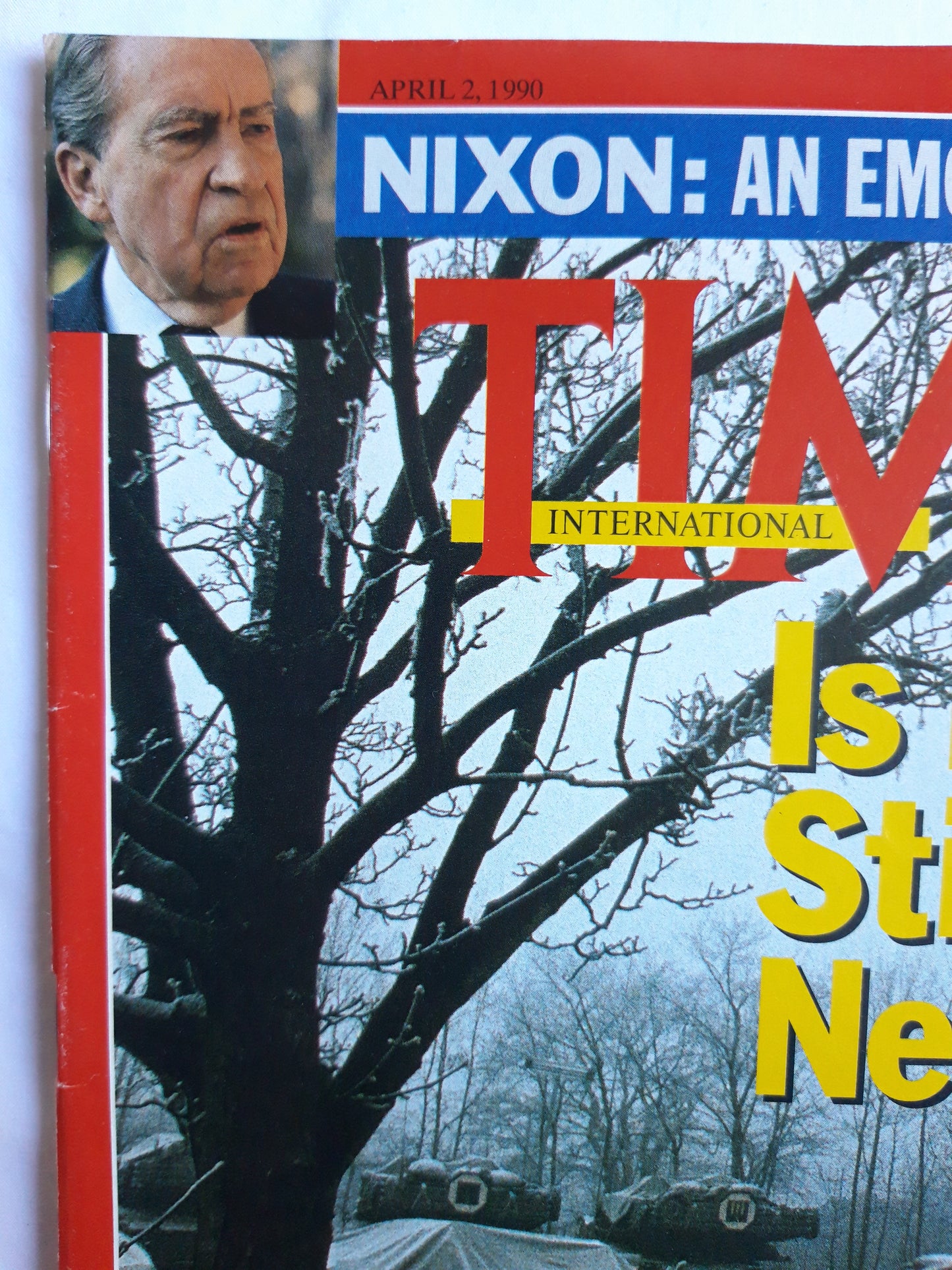 Time magazine Is Nato Still Needed? Richard Nixon 02.04.1990 April 1990 No.14