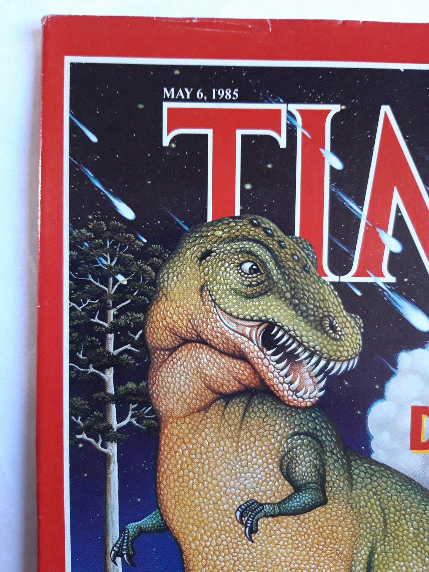 Time magazine Did Comets Kill The Dinosaurs? A New Theory About Mass Extinctions Ronald Reagan´s Worries From Nicaragua To Bitburg 06.05.1985 Mai 1985 No.18