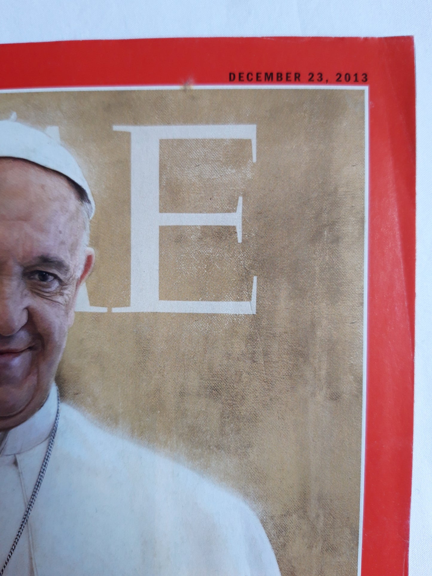 Time magazine Pope Francis Perso of the year 23.12.2013 Dezember 2013