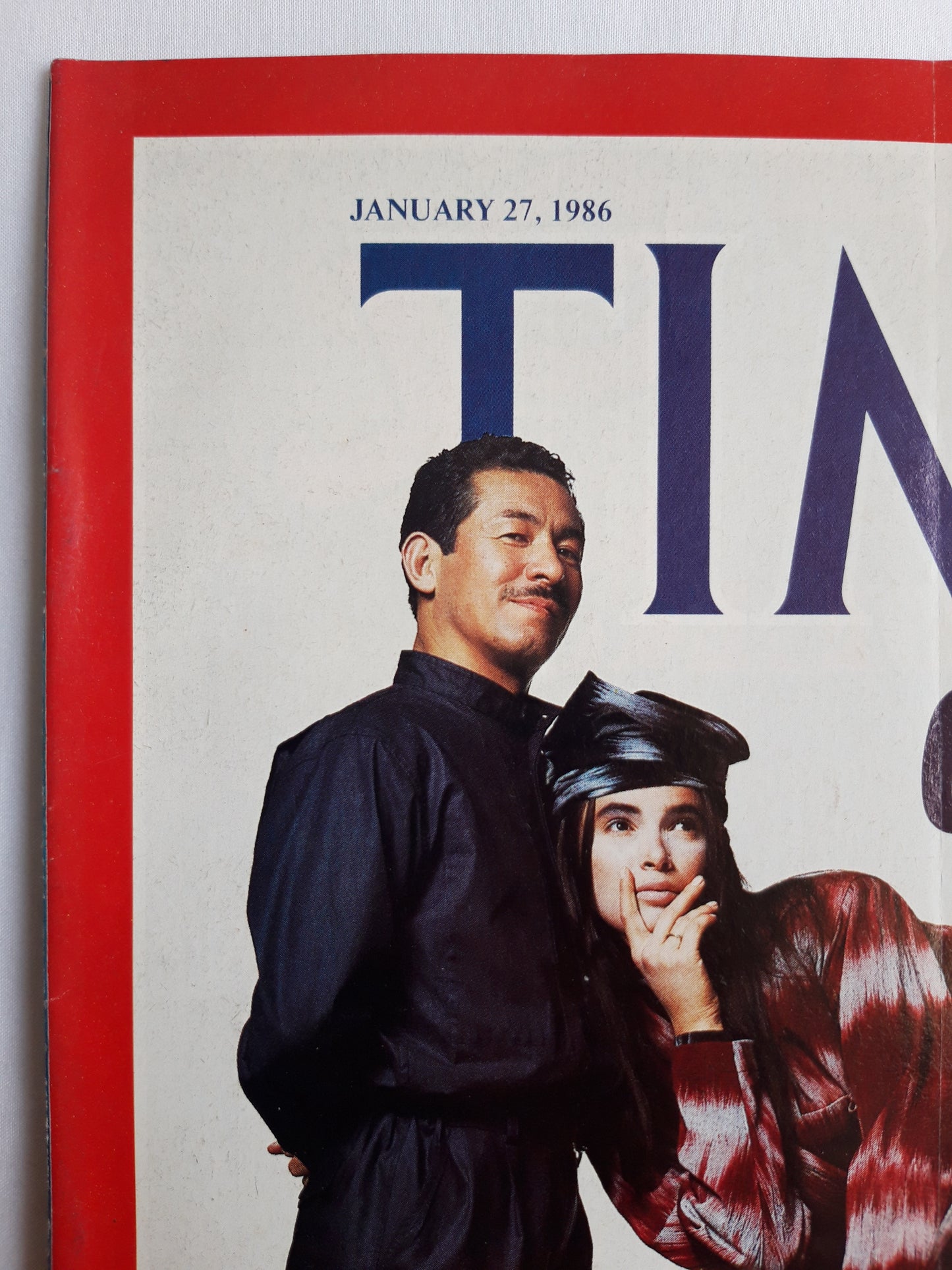 Time magazine Changing Clothes Issey Miyake Maestro Of Style Mikhail Gorbachev A Disarming Proposal 27.01.1986 Januar 1986 No.4