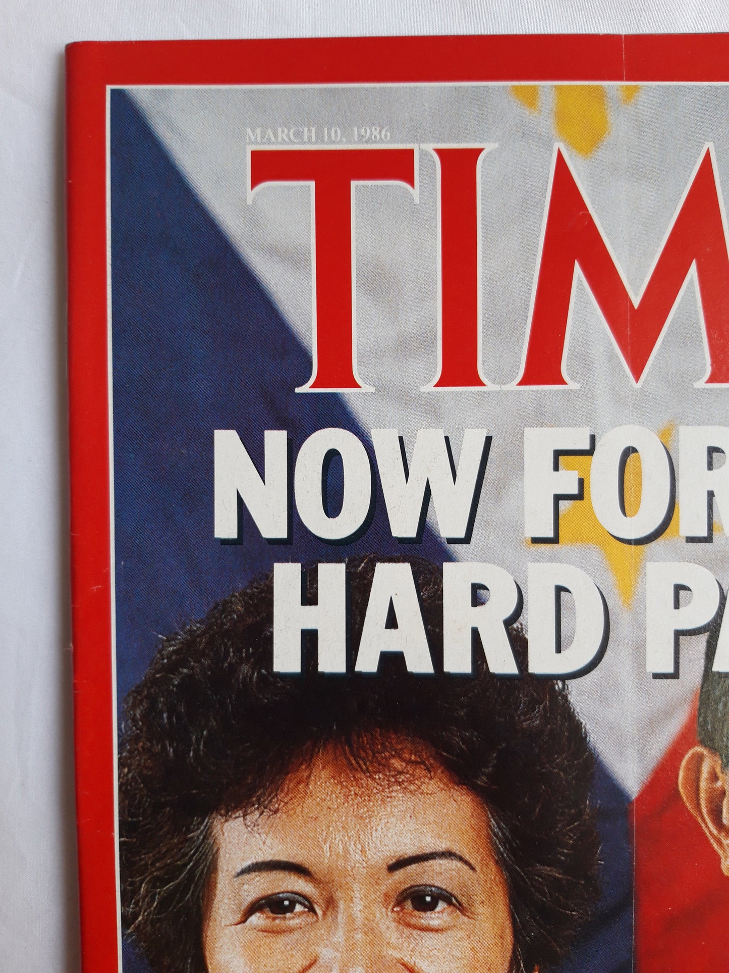 Time magazine Now For The Hard Part Philippine President Corazon Aquino Vice President Salvador Laurel Assassination In Sweden 10.03.1986 März 1986 No.10