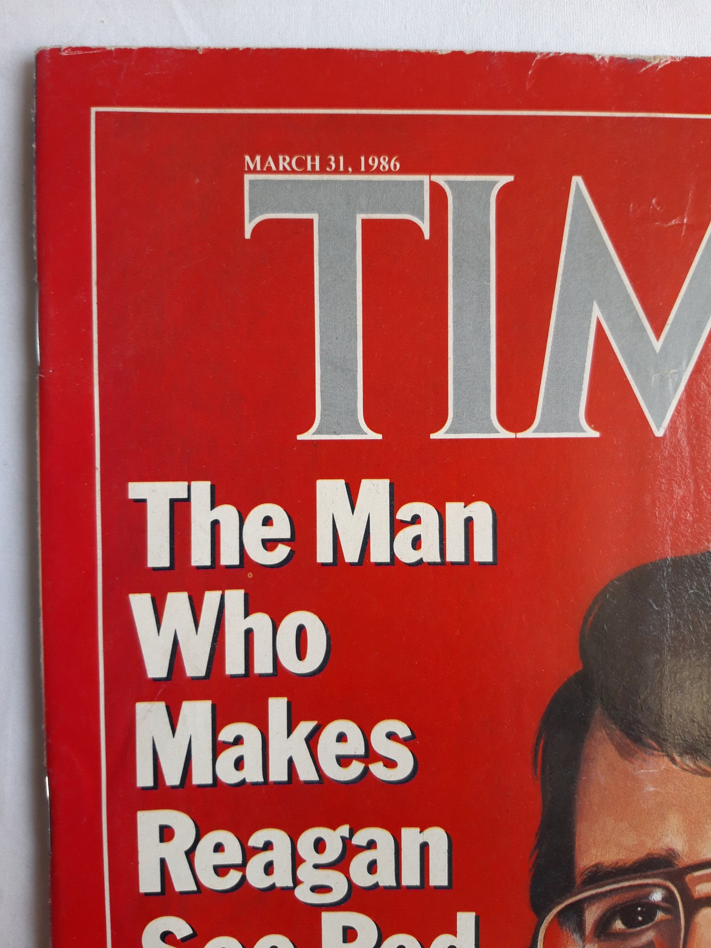 Time magazine The Man Who Makes Reagan See Red Nicaragua´s President Daniel Ortega France Chirac`s Turn 31.03.1986 März 1986 No.13