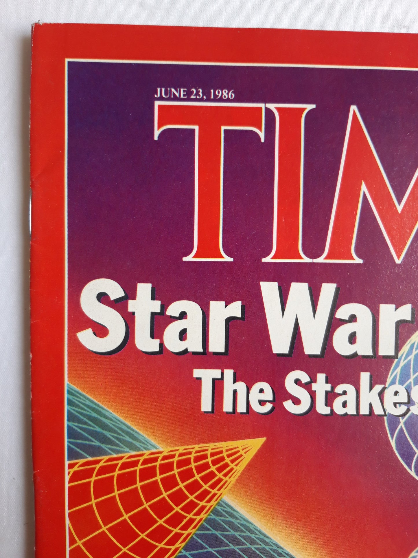 Time magazine Star War Games The Stakes Go Up Chernobyl Exclusive Photos 23.06.1986 Juni 1986 No.25