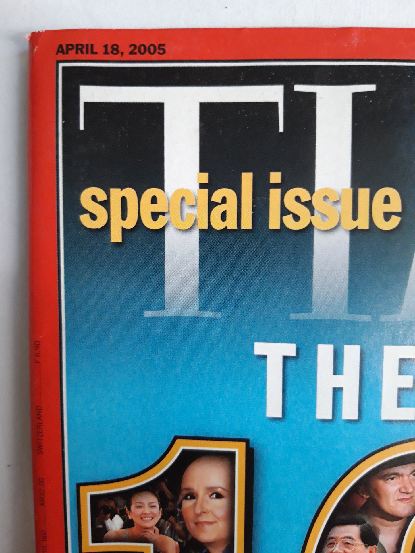 Time magazine The Time Special Issue 100 most influental people 18.04.2005 April 2005