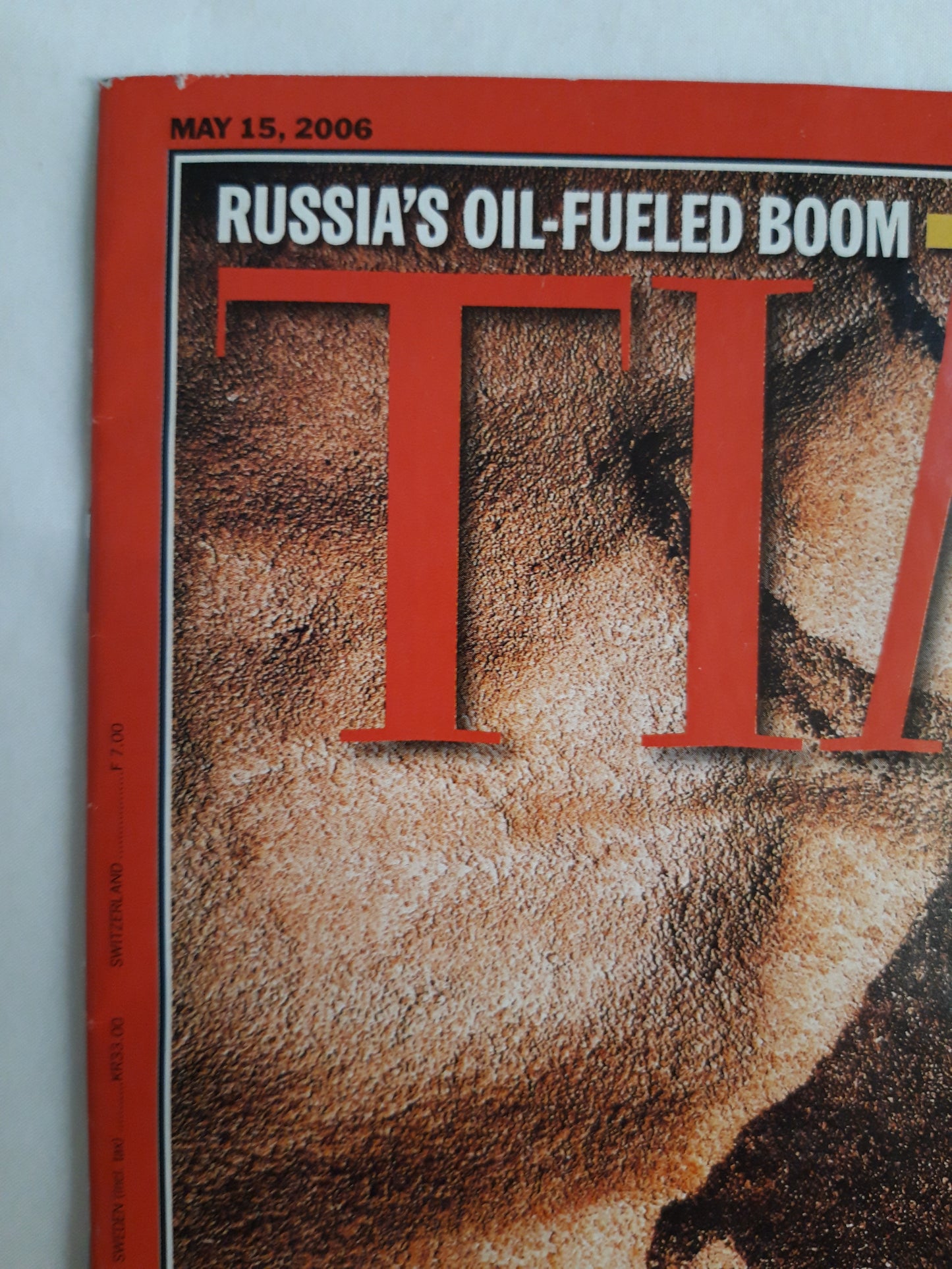 Time magazine Exclusive Heritage at risk Lascaux Russia`s Oil-fueled boom 15.05.2006 Mai 2006