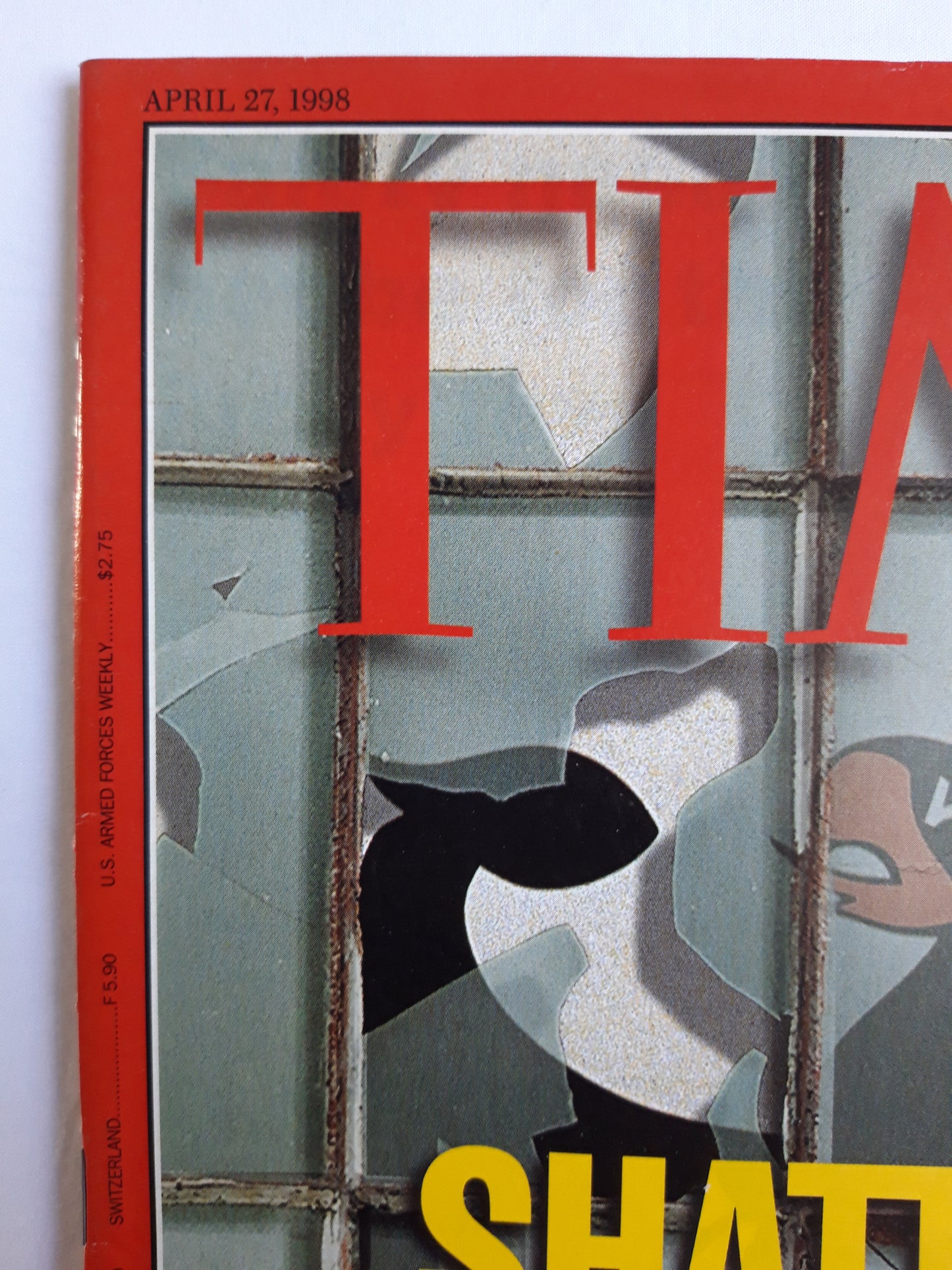 Time magazine Shattered Hopes Germany Remains a Devided Country Bullish Europe Why its Markets are Booming 27.04.1998 April 1998