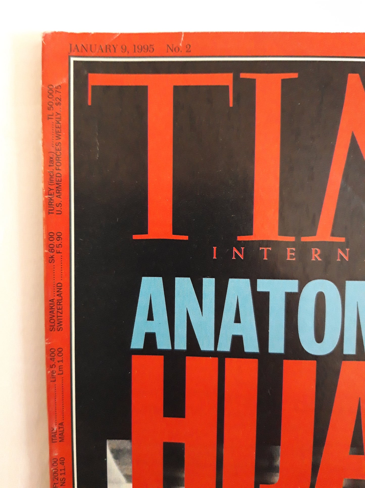 Time magazine Anatomy Of A Hijack The Battle for Algeria Spills Info Europe Mexico`s Peso Crash 09.01.1995 Januar 1995 No. 2