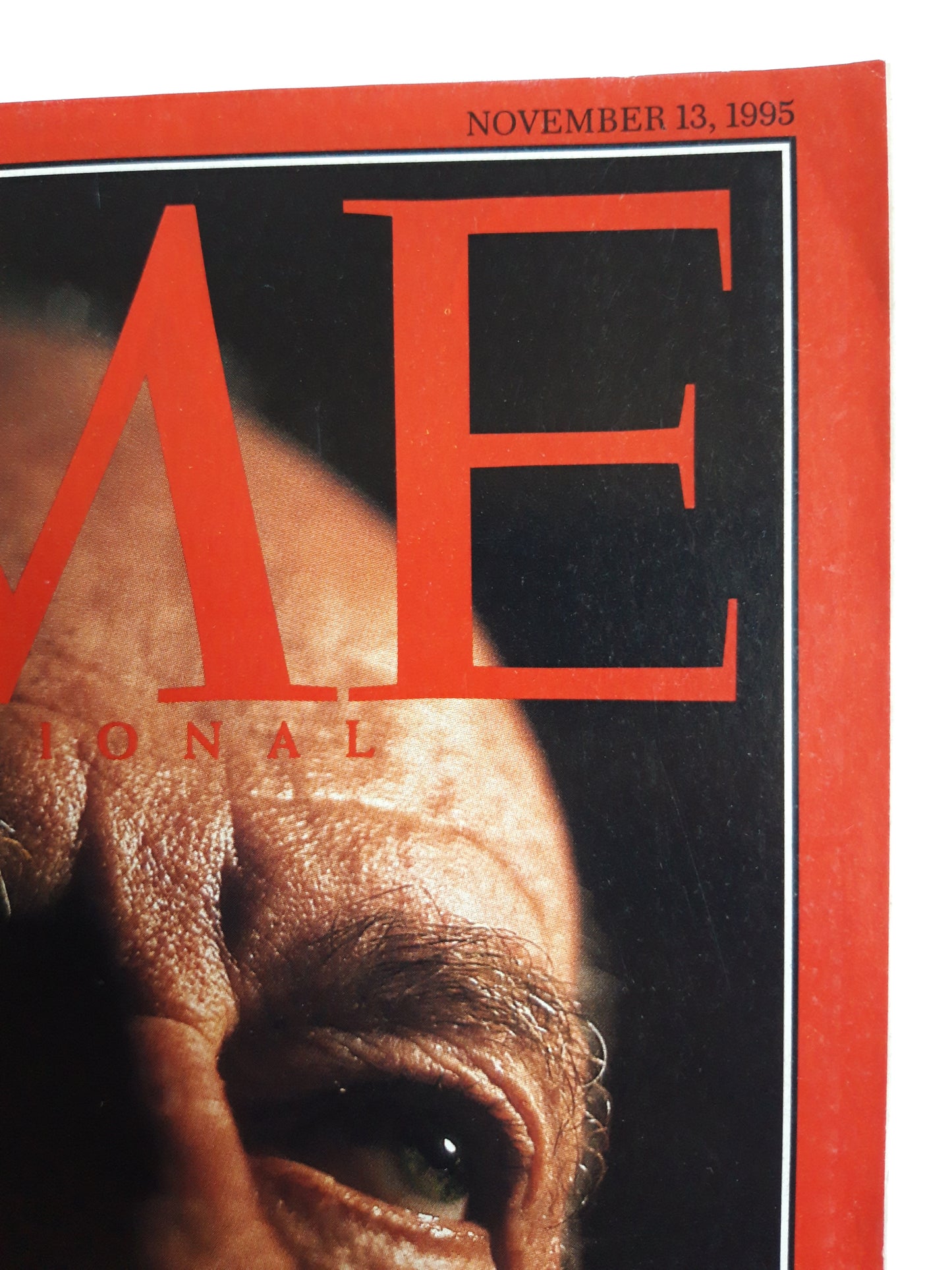 Time magazine Yitzhak Rabin 1922-1995 13.11.1995 November 1995