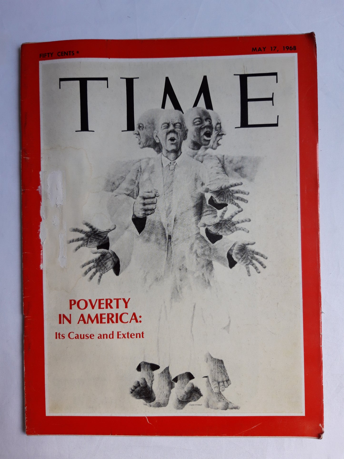 Time magazine Poverty in America 17.05.1968 Mai 1968