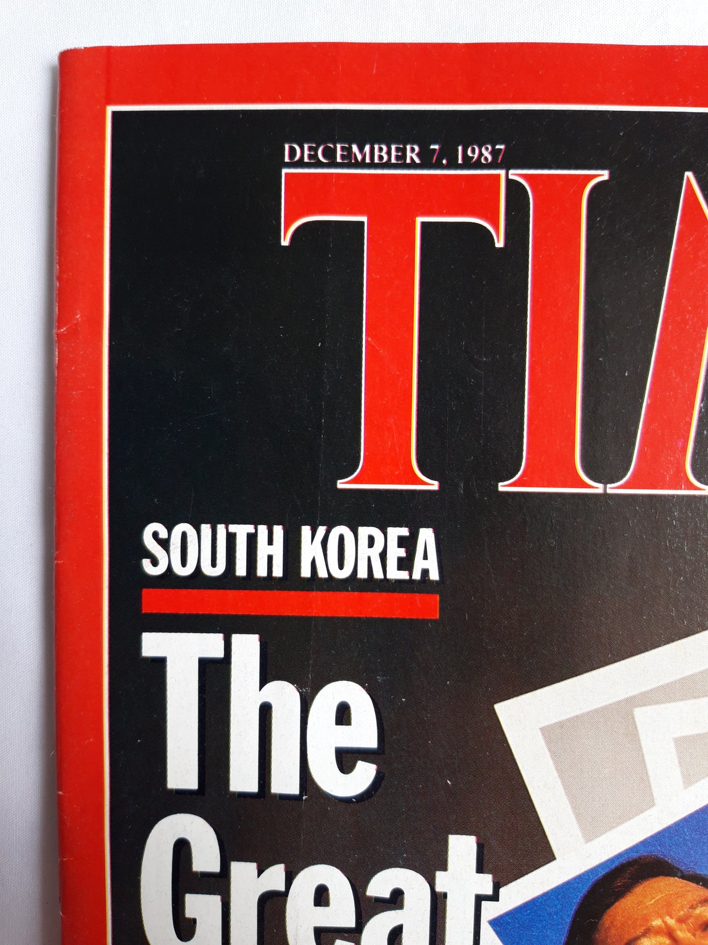 Time magazine South Korea The Great Vote Gorbachev Heads for The U.S. 07.12.1987 Dezember 1987 No.49