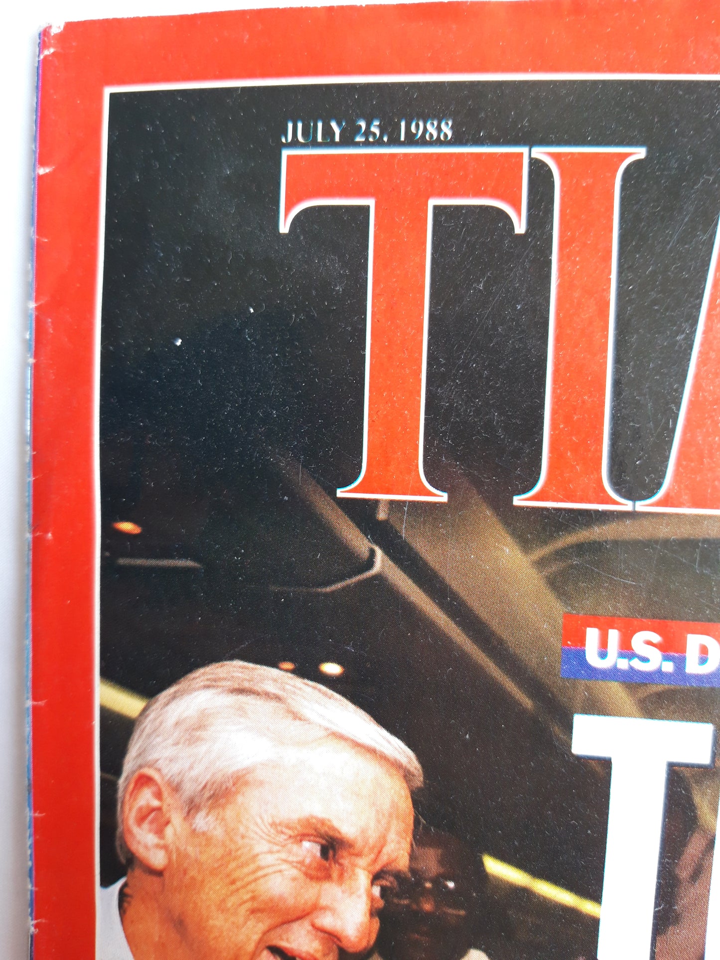 Time magazine The Odd Couple U.S. Democrats Lloyd Bentsen Michael Dukakis Biennale Bounces Back 25.07.1988 Juli 1988 No.30