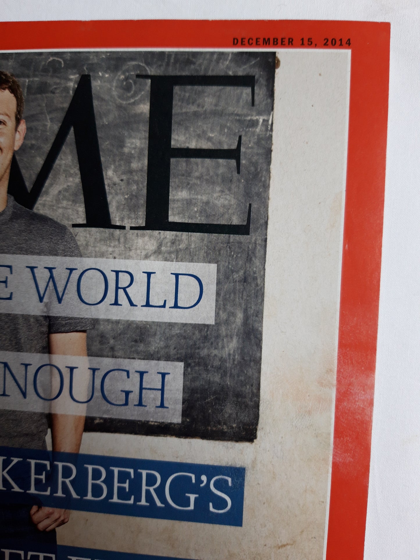Time magazine Mark Zuckerberg`s Plan to get every Human online 15.12.2014 Dezember 2014