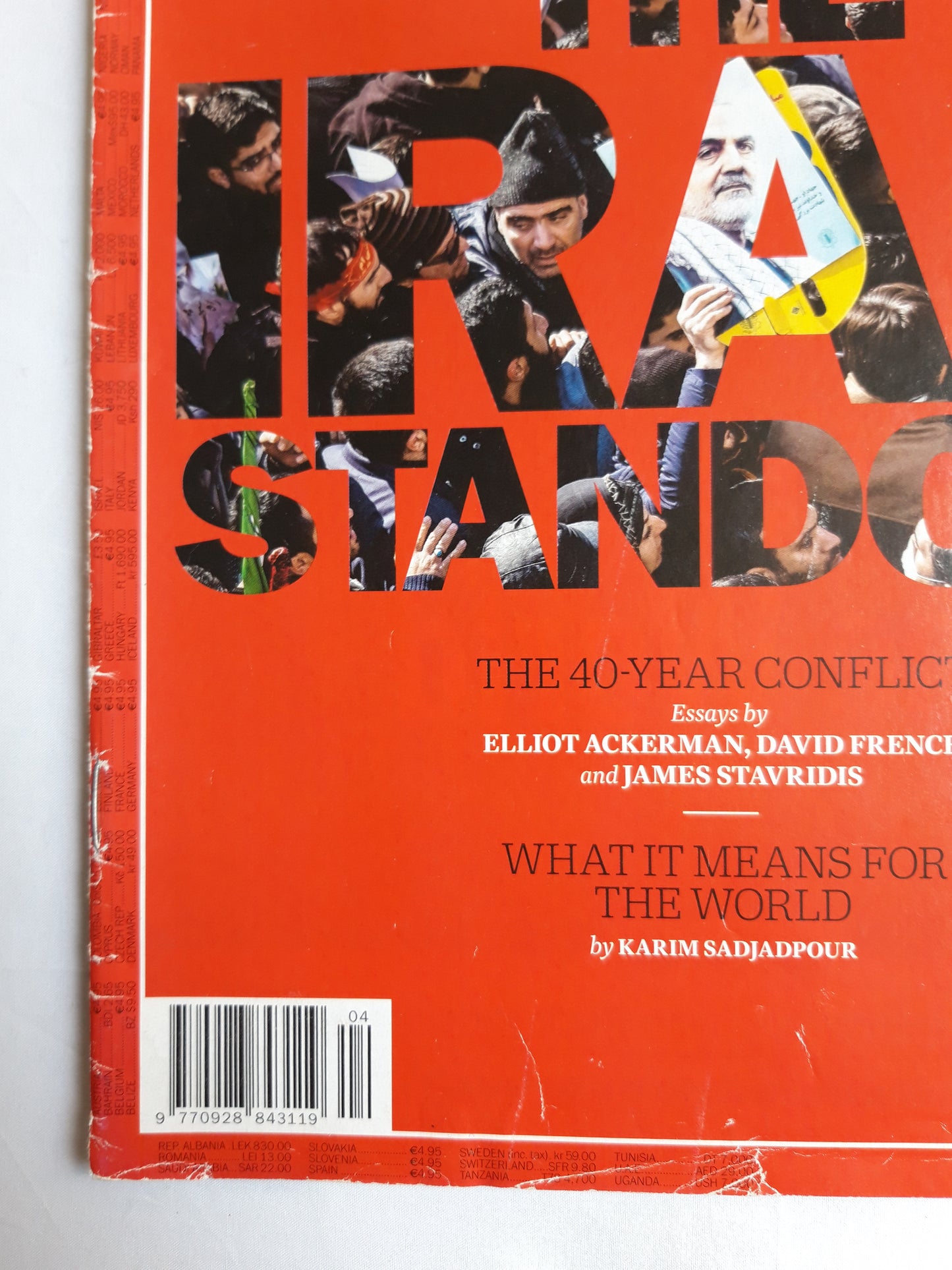 Time magazine The Iran Standoff The 40-year conflict What it means for the world 20.01.2020 Januar 2020