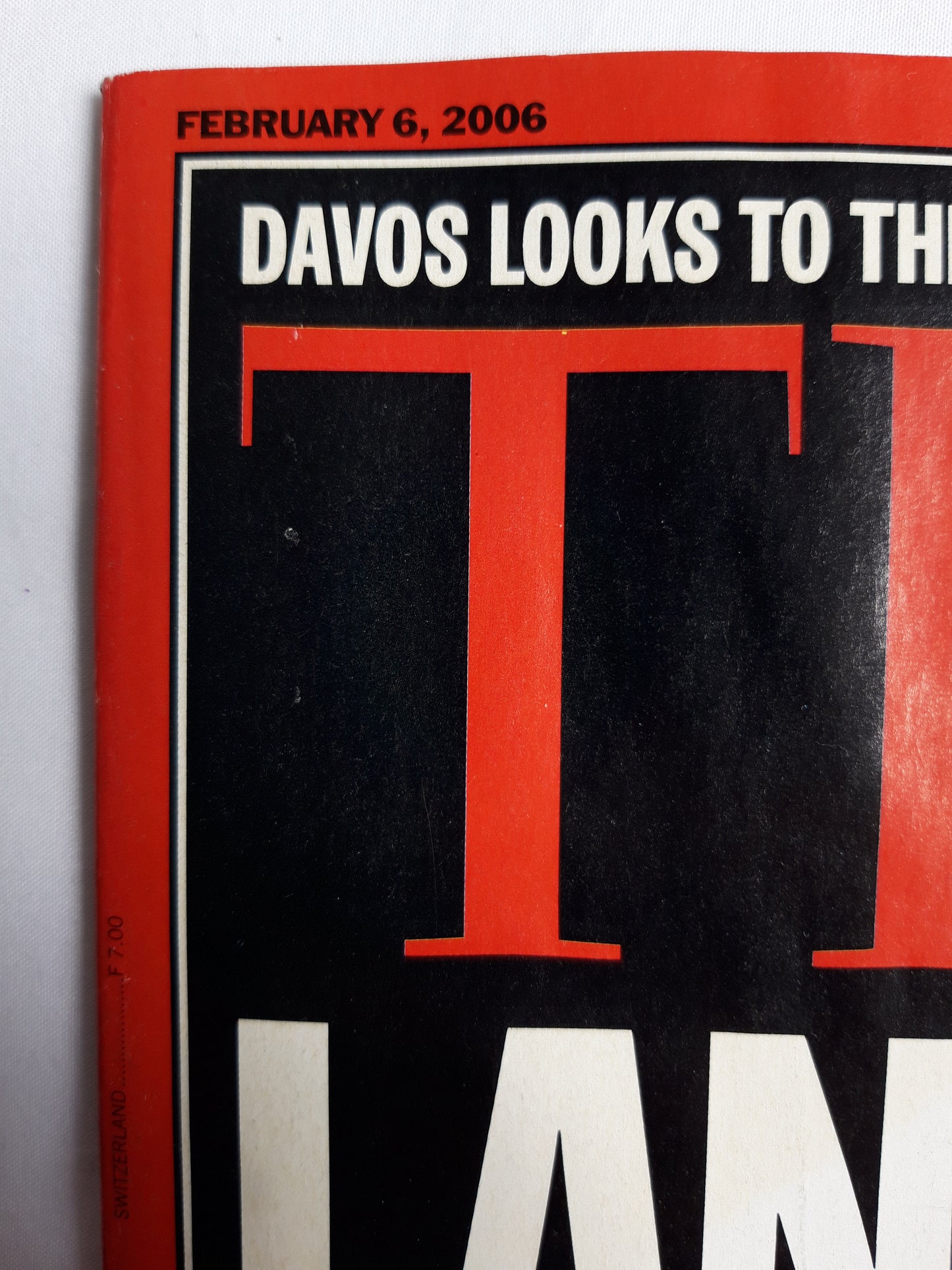 Time magazine Landslide How Hamas won a stunning victory Middle West`s future 06.02.2006 February 2006