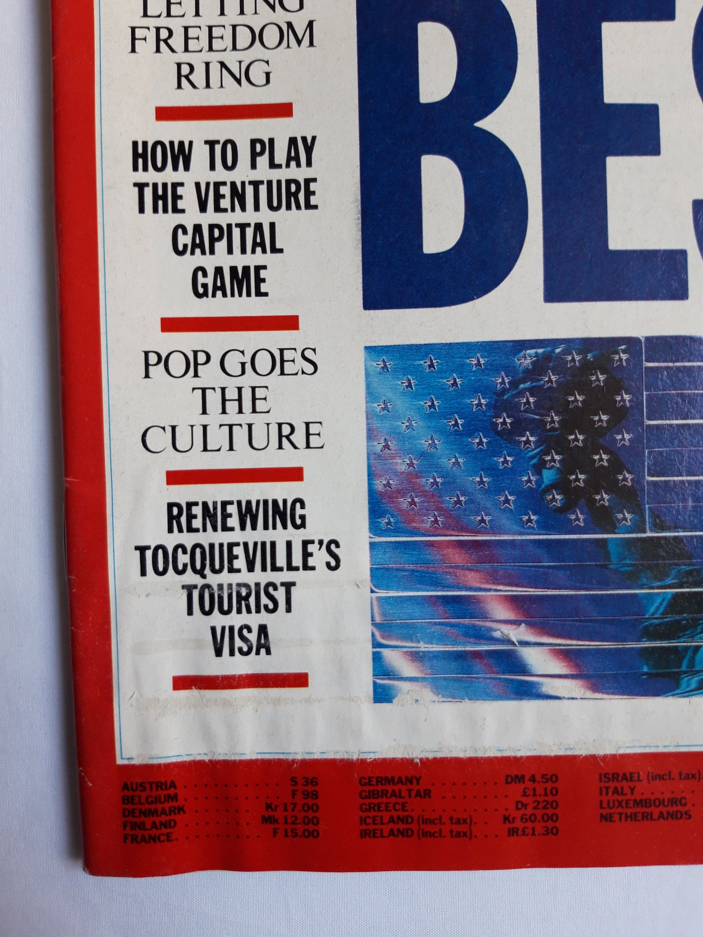 Time magazine Special Issue American Best Disney Sam Spade Movie Monster Magic Sandwich 16.06.1986 Juni 1986No.24