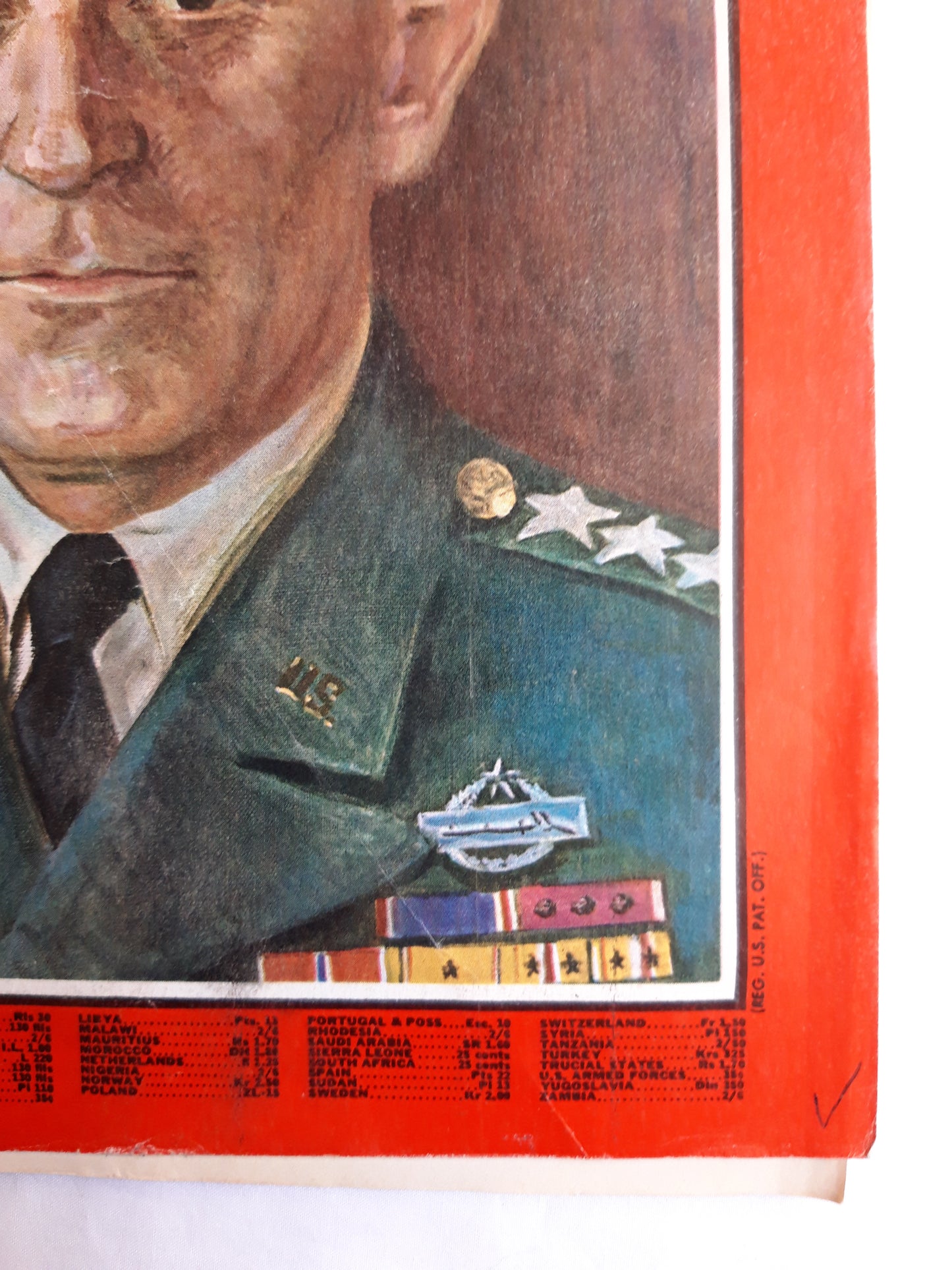 Time magazine General Johnson Army Chief of Staff The Battlefield Is a Lonely Place 10.12.1965 Dezember December 1965