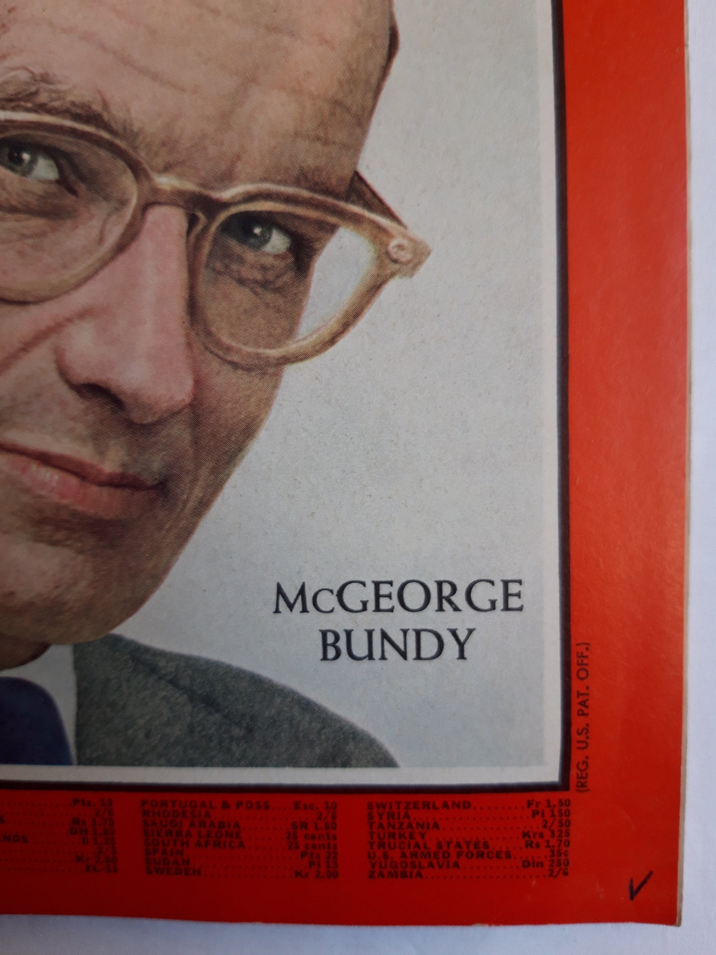 Time magazine MacGeorge Bundy The Crucial Choice U.S. Foreign Policy in Action 25.06.1965 Juni 1965