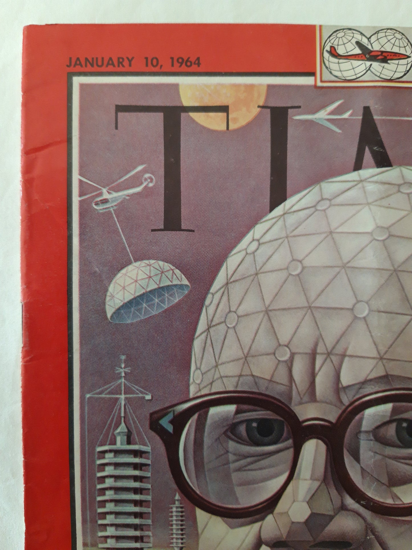 Time magazine R. Buckminster Fuller 10.01.1964 Januar January 1964