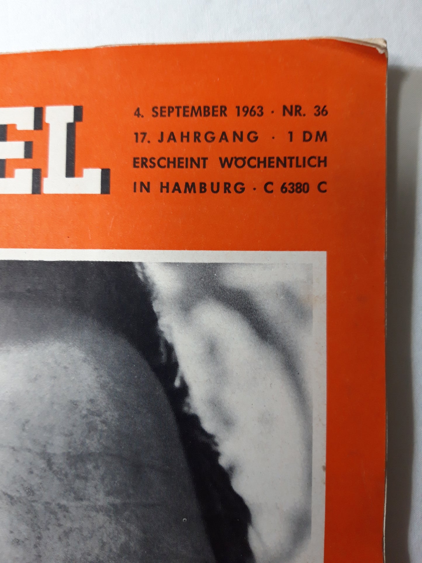 Der Spiegel Besteller-Autor Günter Grass Nr. 36 04.09.1963 September 1963