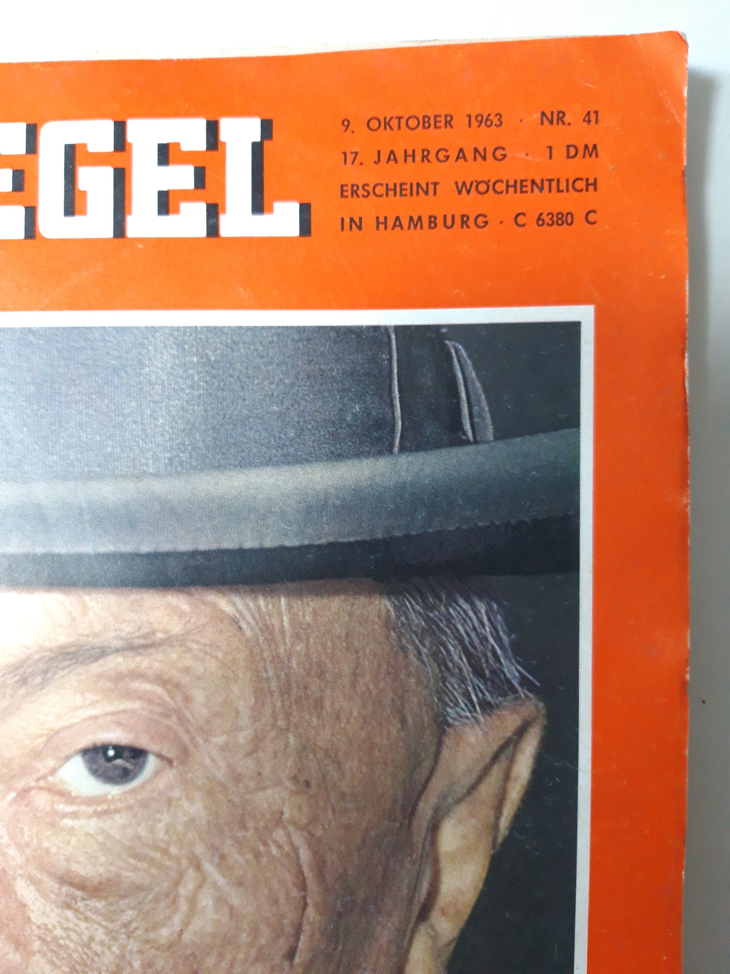 Der Spiegel Konrad Adenauers Vierzehn Jahre Nr. 41 09.10.1963 Oktober October 1963
