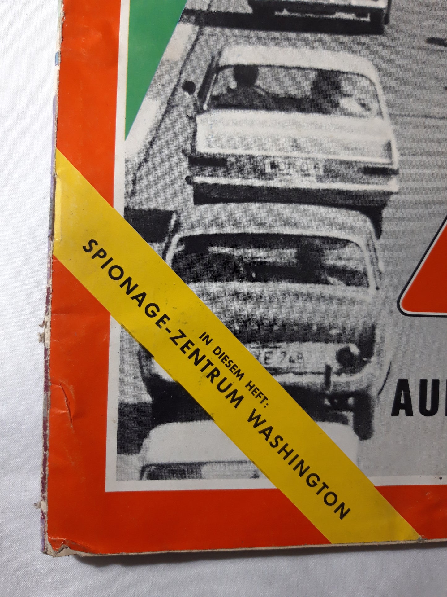 Der Spiegel Stau auf Deutschlands Autobahnen Spionage-Zentrum Washington Nr. 34 21.08.1963 August 1963