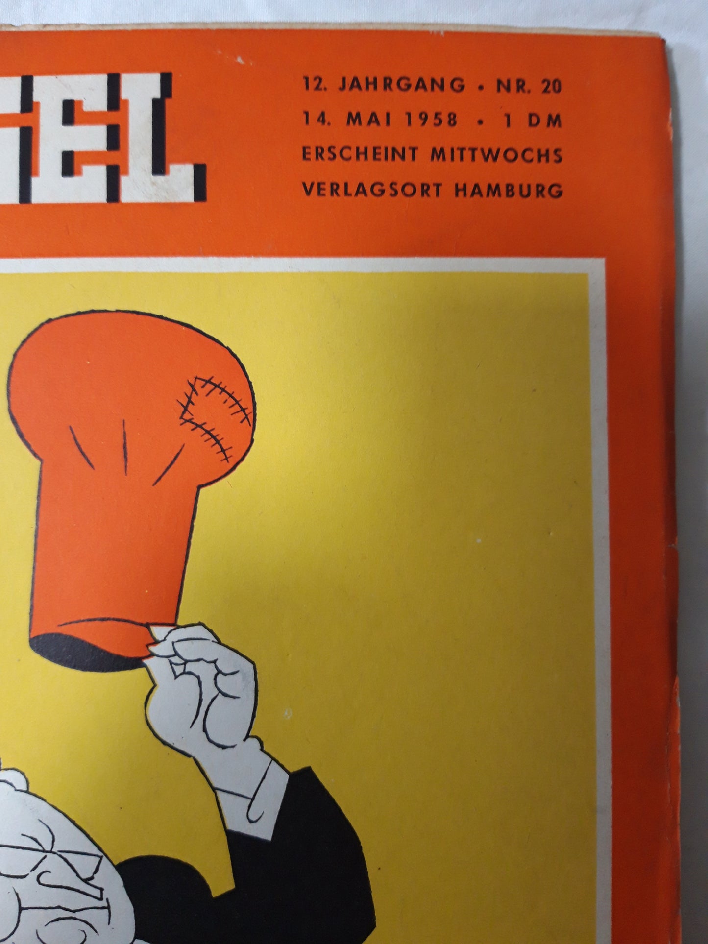 Der Spiegel Bürger oder Bürgerschreck? Die SPD (Parteien) 14.05.1958 Mai May 1958