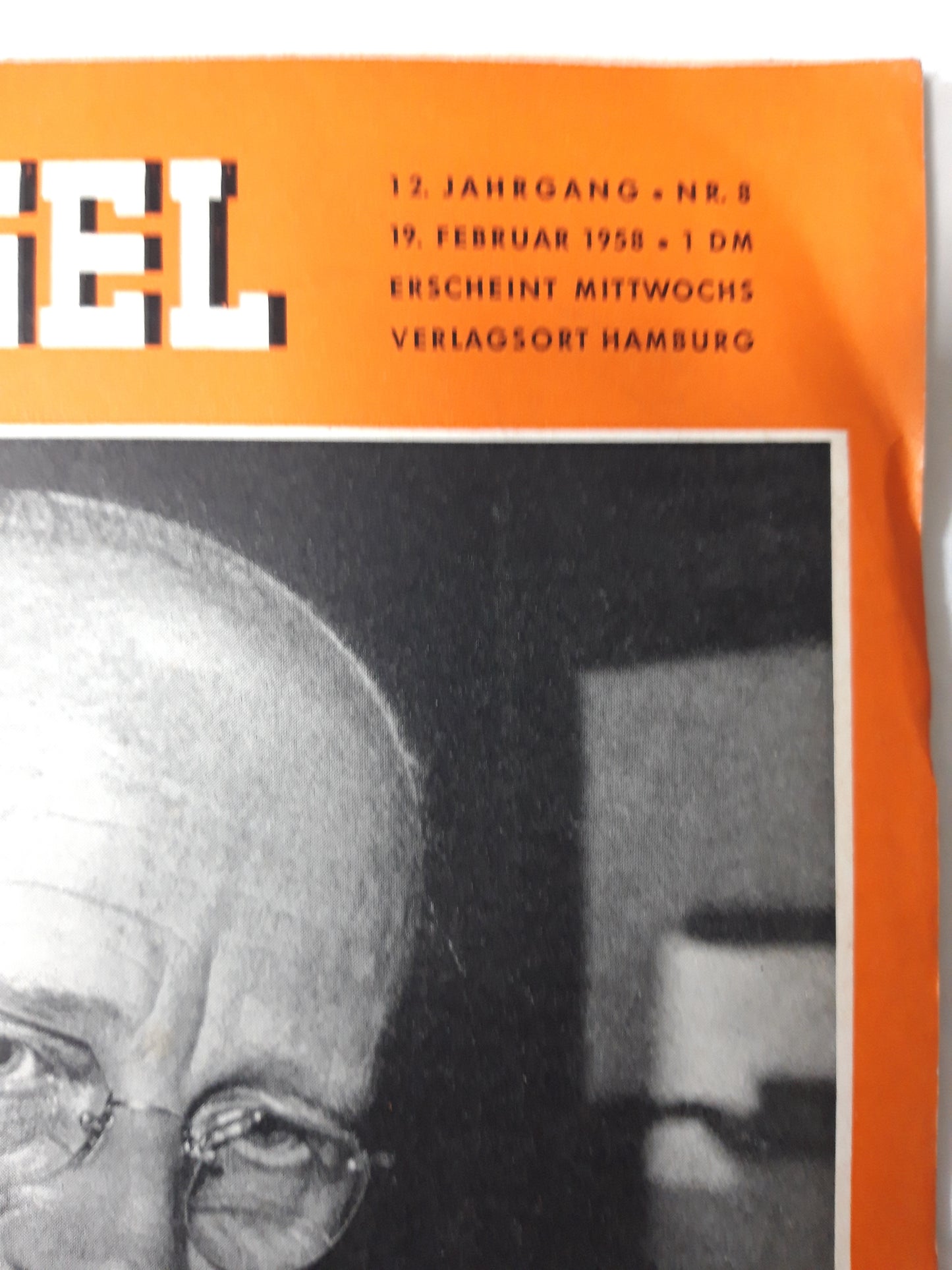 Der Spiegel Der Durchführer Erster SED-Sekretär Ulbricht (Sowjetzone) 19.02.1958 February 1958