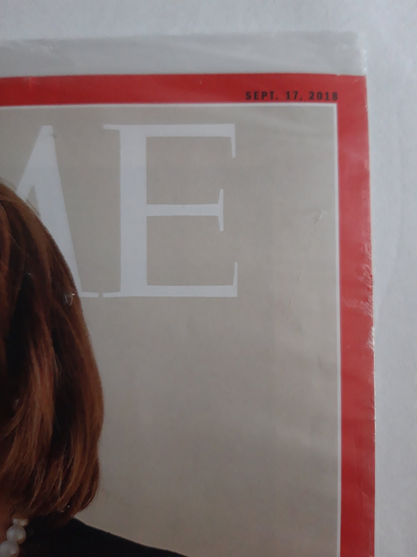 Time magazine The Persistence of Nancy Pelosi original package OP OVP Originalverpackung 17.09.2018 September 2018