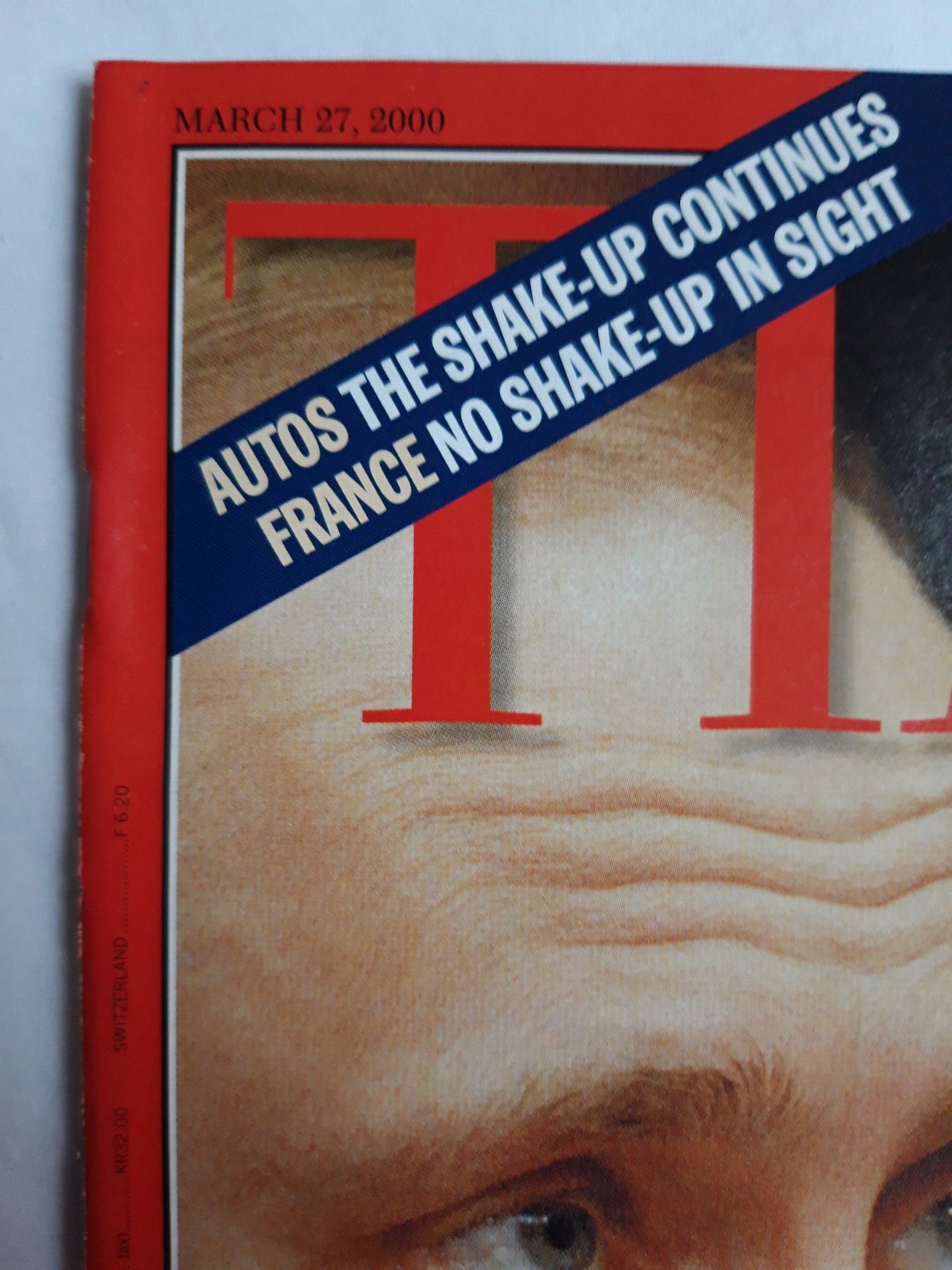 Time magazine Out of the Shadows Russian`s next President Vladimir Putin 27.03.2000 March Marz